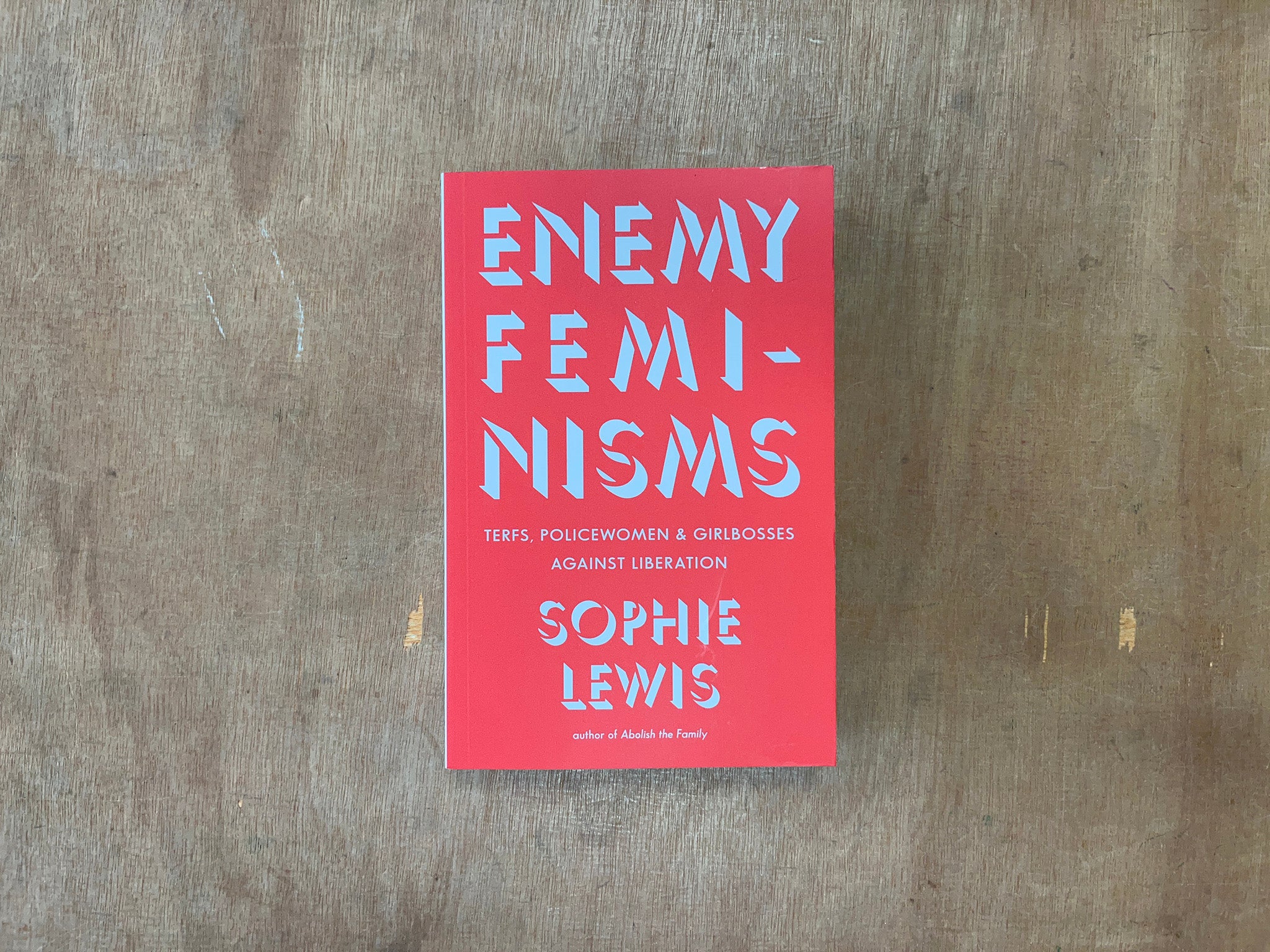 ENEMY FEMINISMS by Sophie Lewis