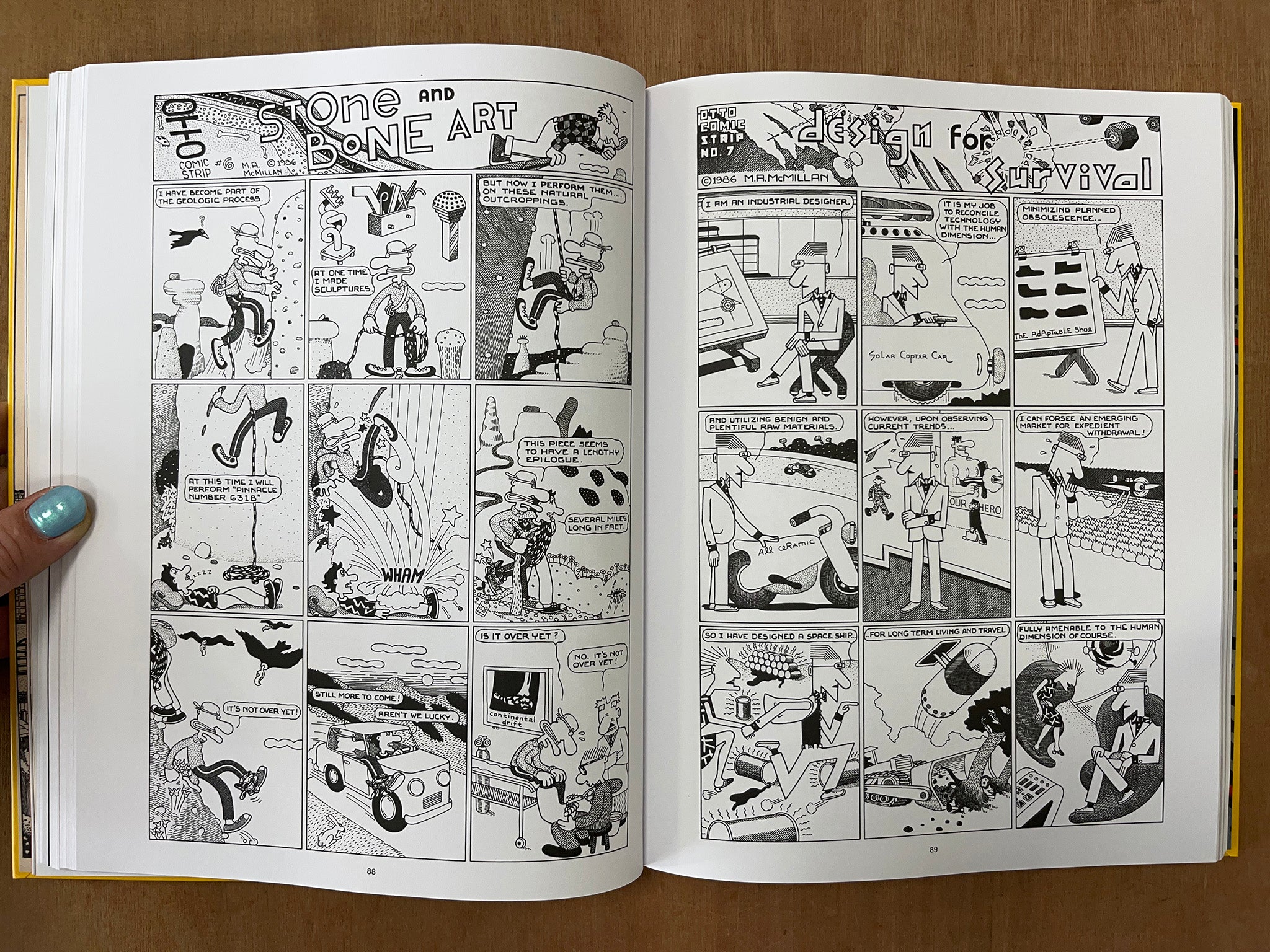 TERMINAL EXPOSURE: COMICS, SCULPTURE, AND RISKY BEHAVIOR by Michael McMillan