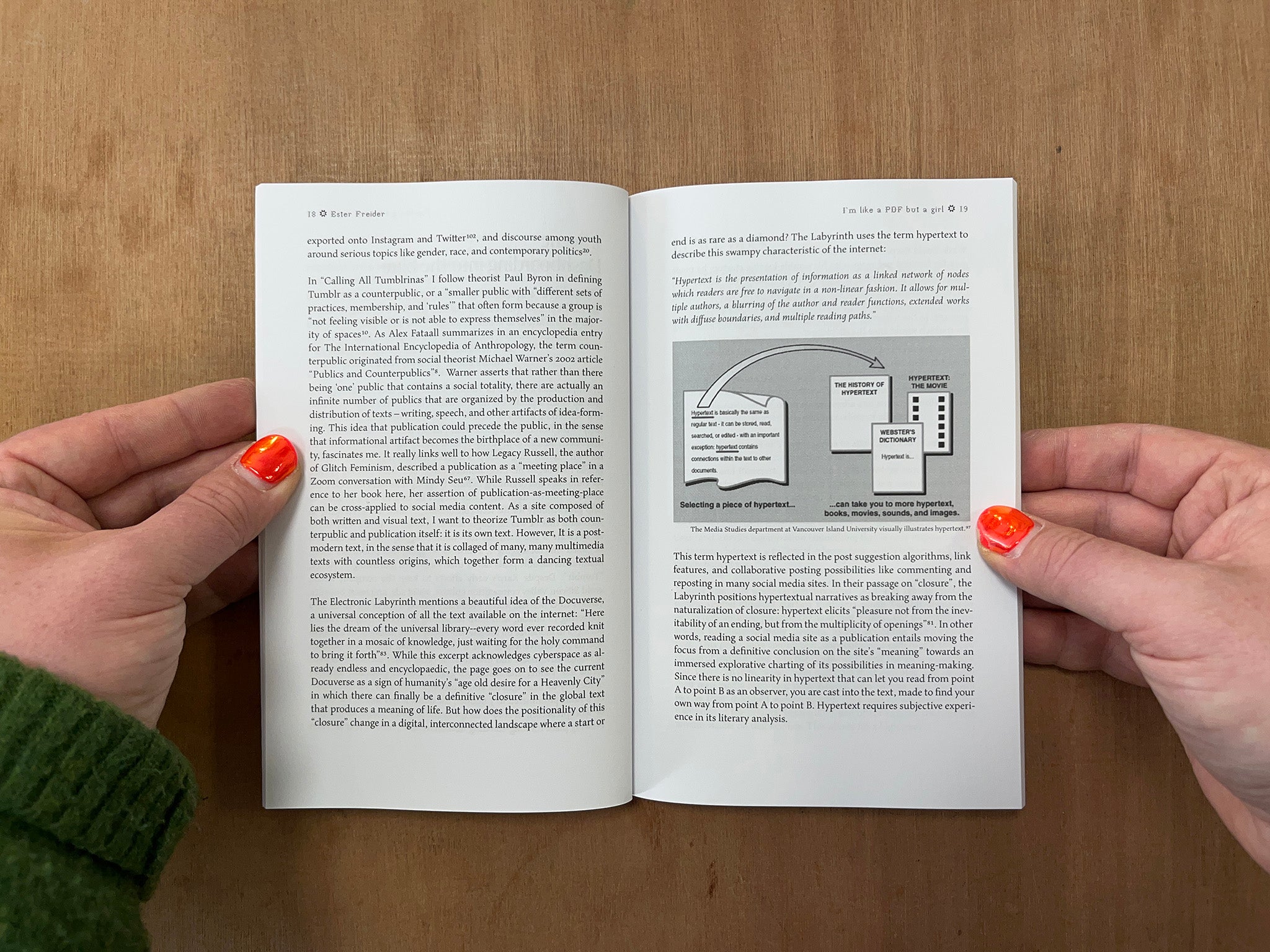 I'M LIKE A PDF BUT A GIRL by Ester Freider