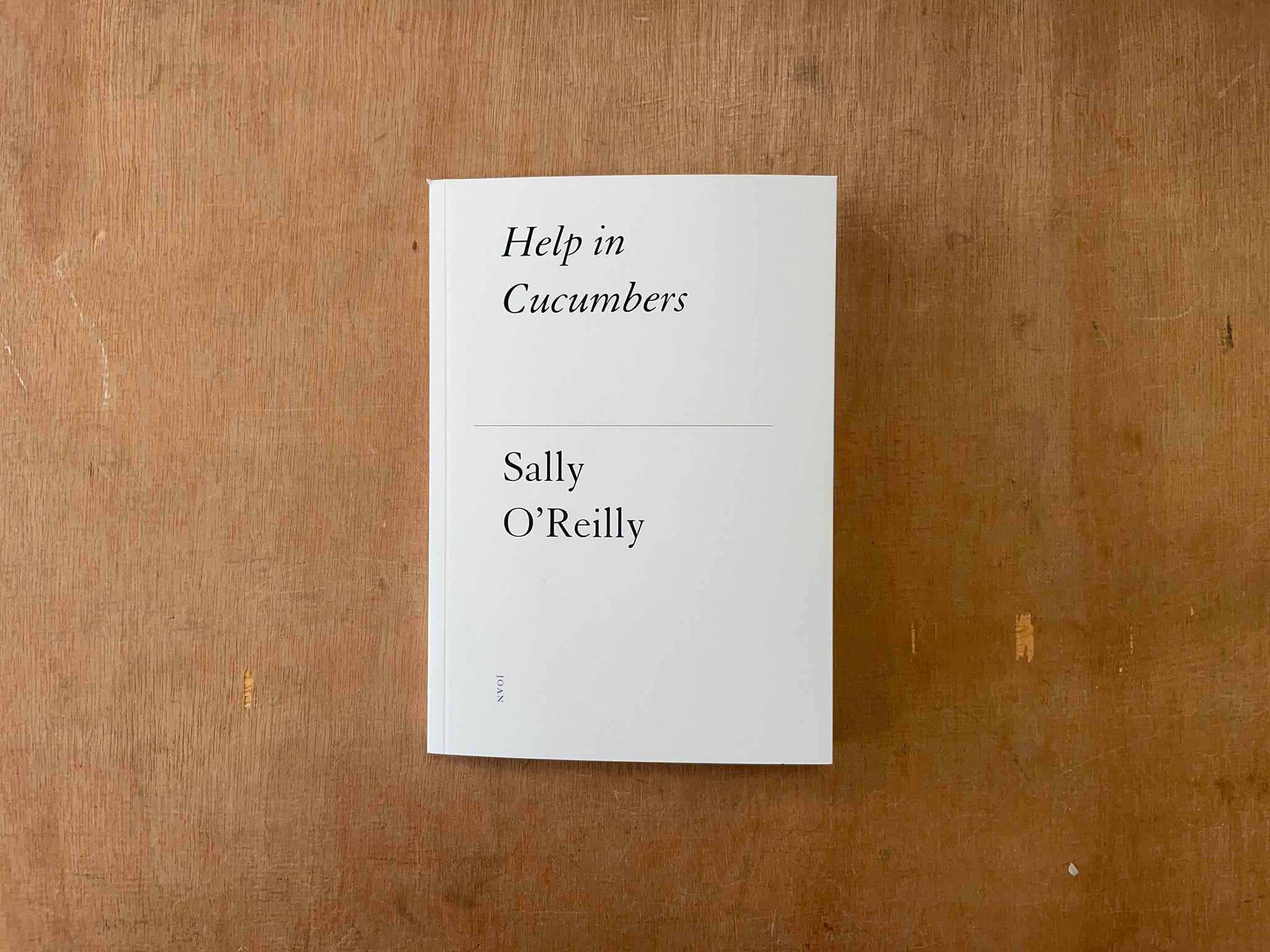 HELP IN CUCUMBERS BY Sally O'Reilly