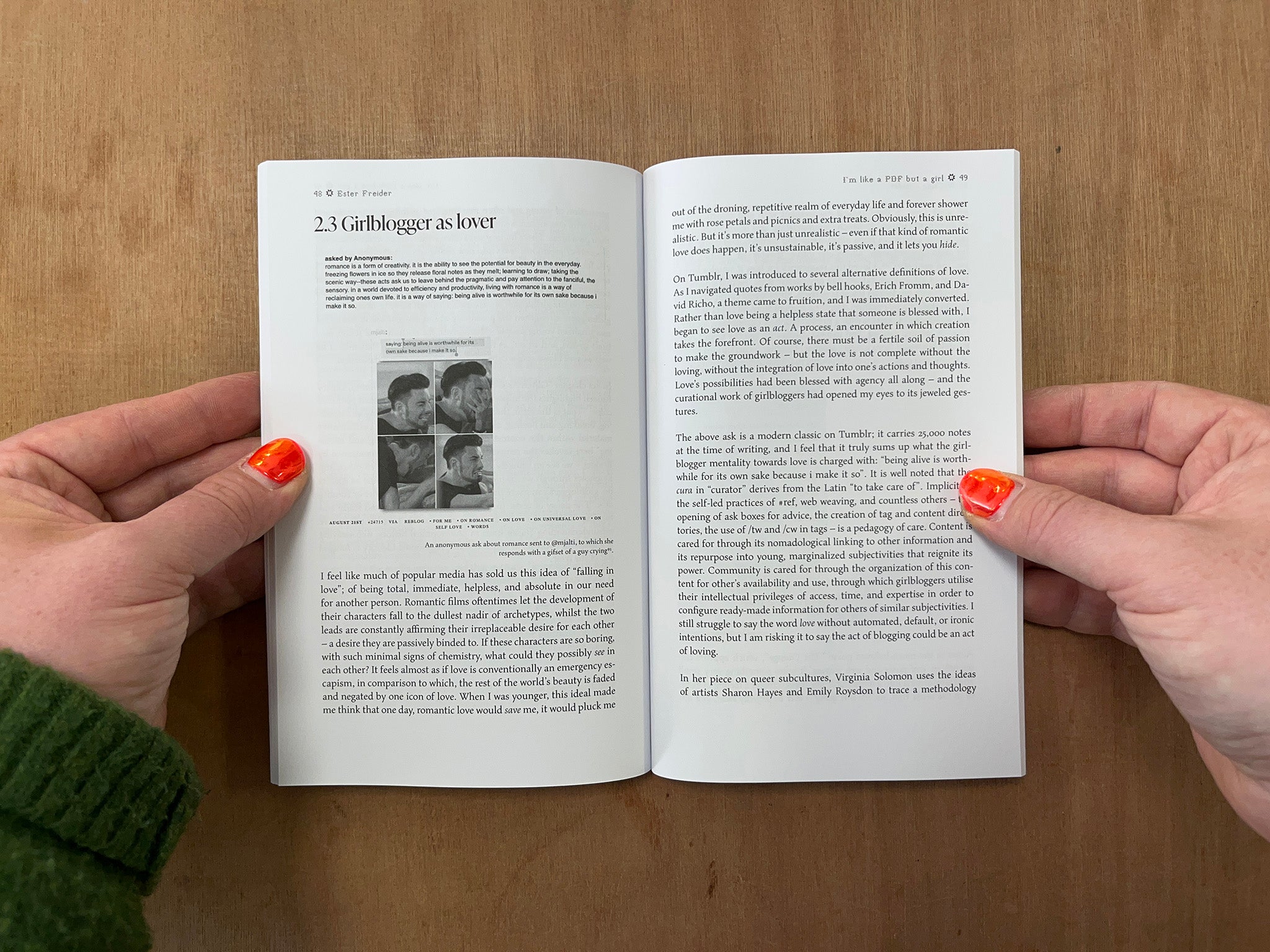 I'M LIKE A PDF BUT A GIRL by Ester Freider