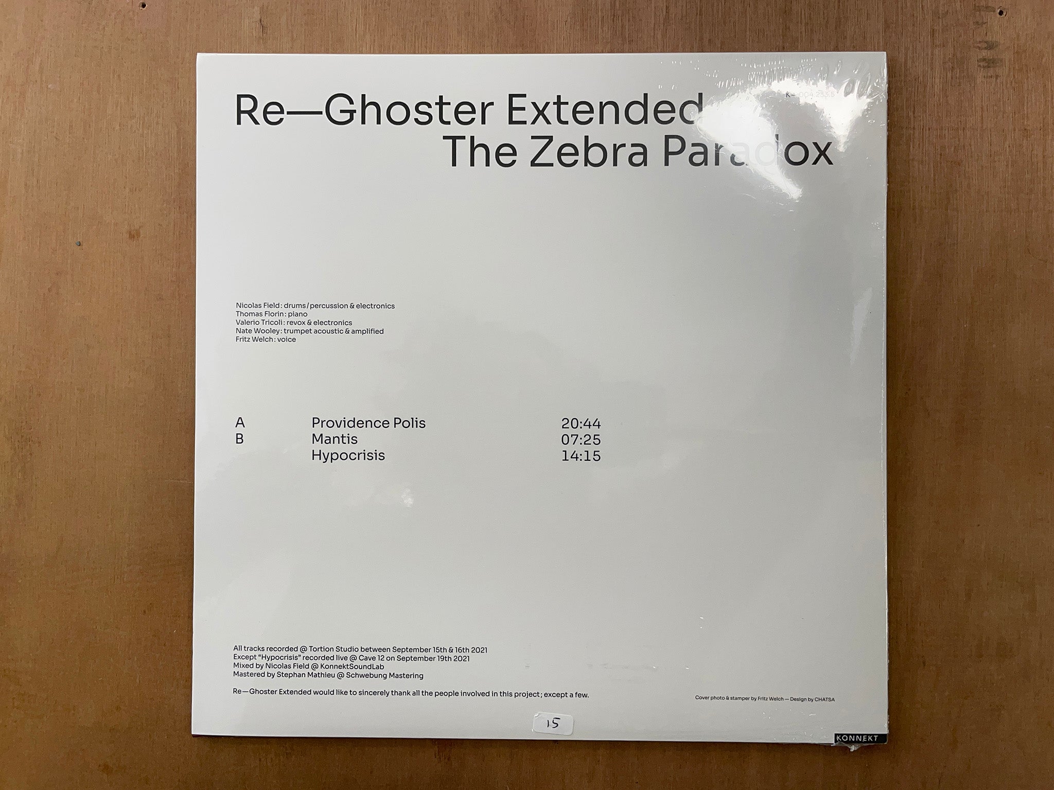THE ZEBRA PARADOX by Re-Ghoster Extended