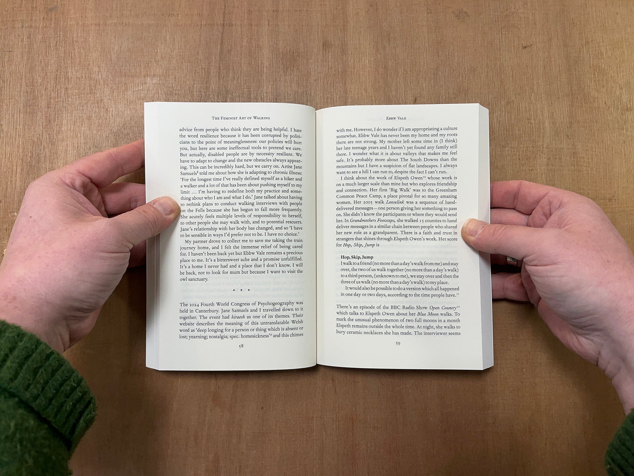 THE FEMINIST ART OF WALKING by Morag Rose