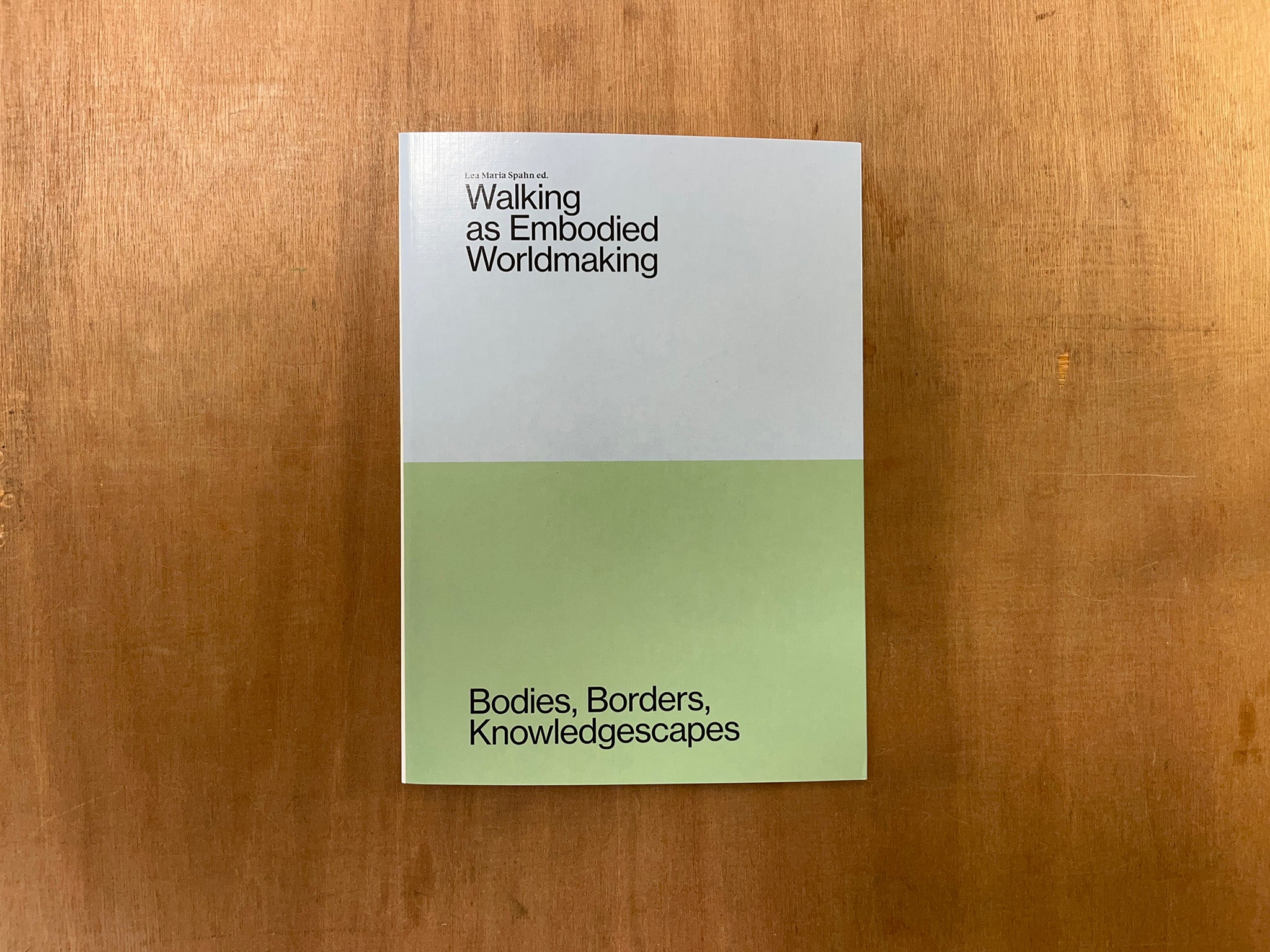 WALKING AS EMBODIED WORLDMAKING: BODIES, BORDERS, KNOWLEDGESCAPES by Lea Maria Spahn (Ed.)