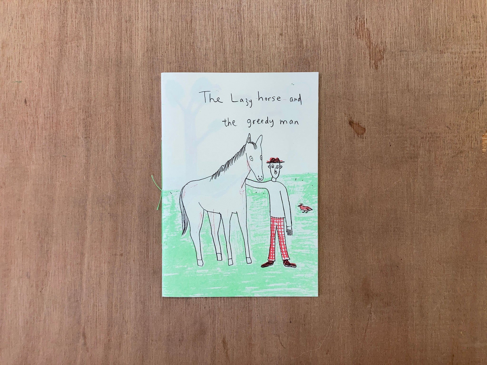 THE LAZY HORSE AND THE GREEDY MAN by An Gee Chan
