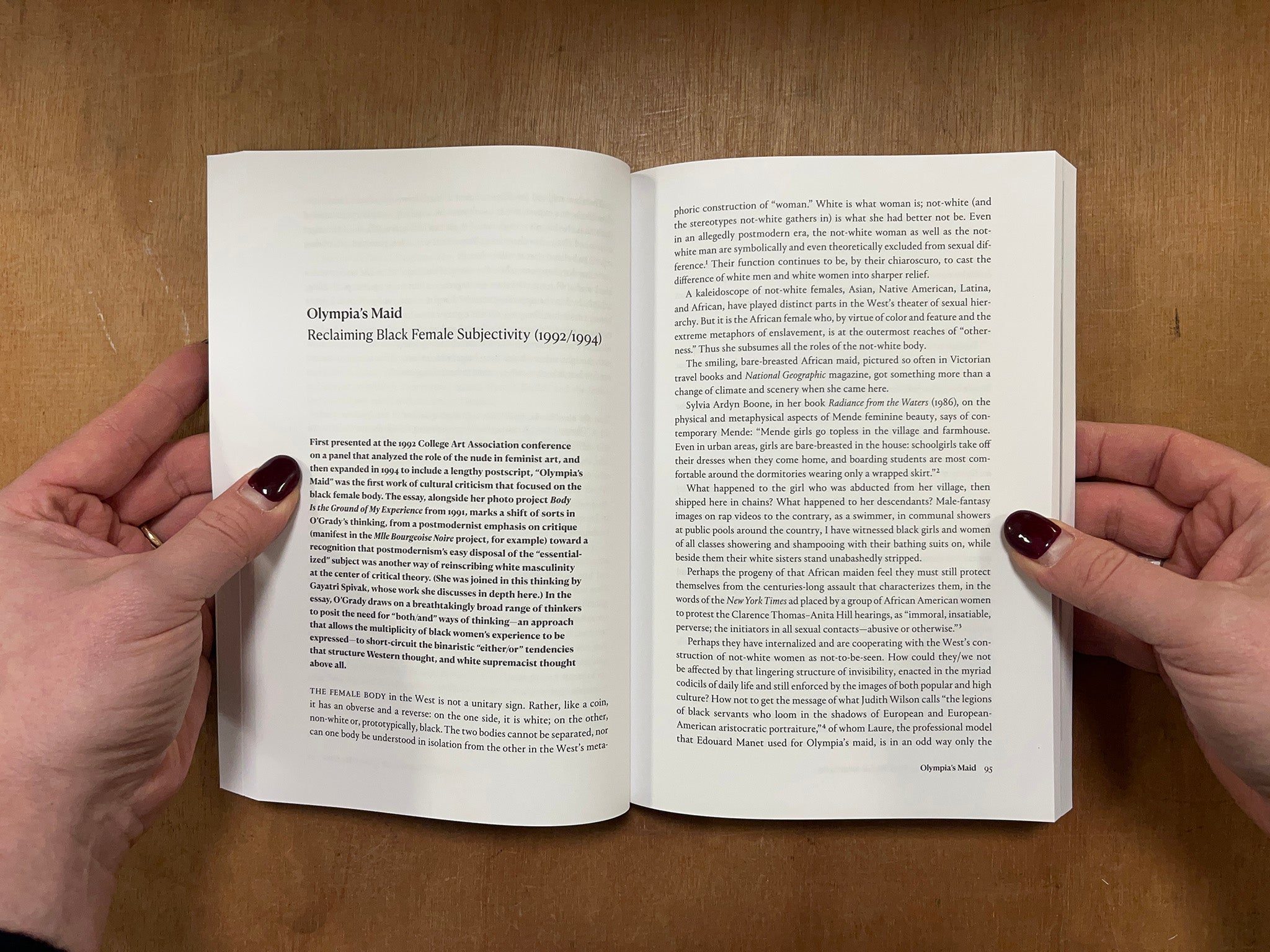 LORRAINE O'GRADY: WRITING IN SPACE, 1973–2019 Edited by Aruna D'Souza