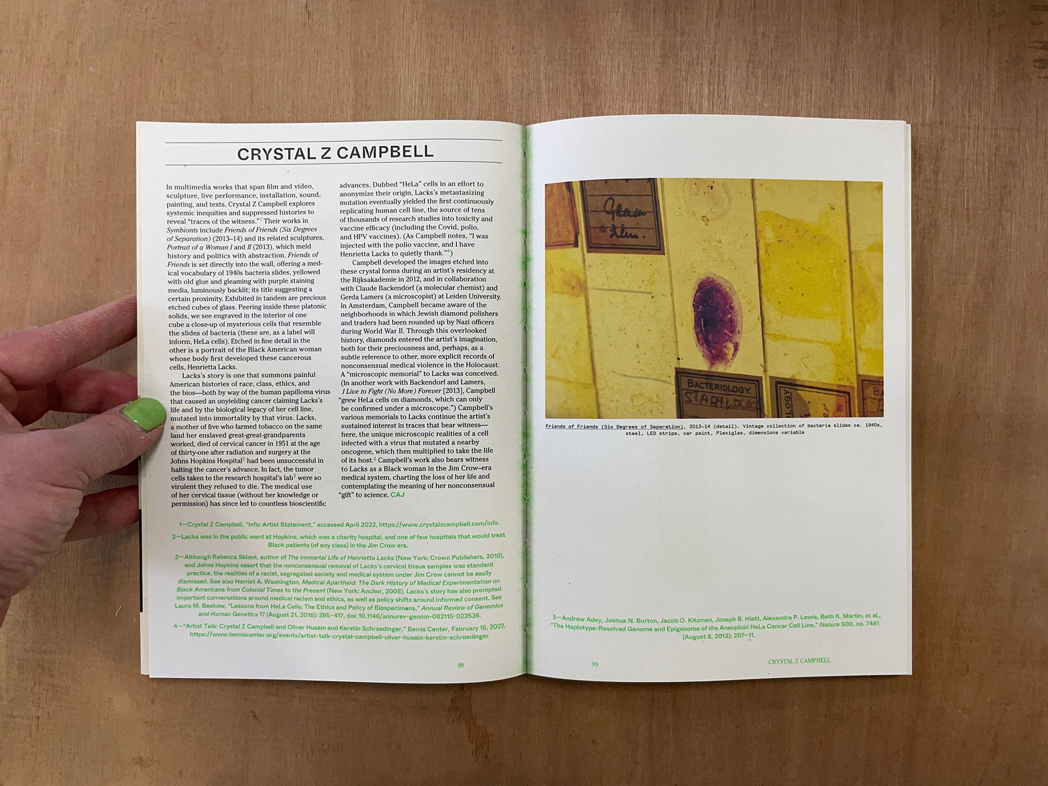 SYMBIONTS: CONTEMPORARY ARTISTS AND THE BIOSPHERE Ed. by Caroline A. Jones, Natalie Bell and Selby Nimrod