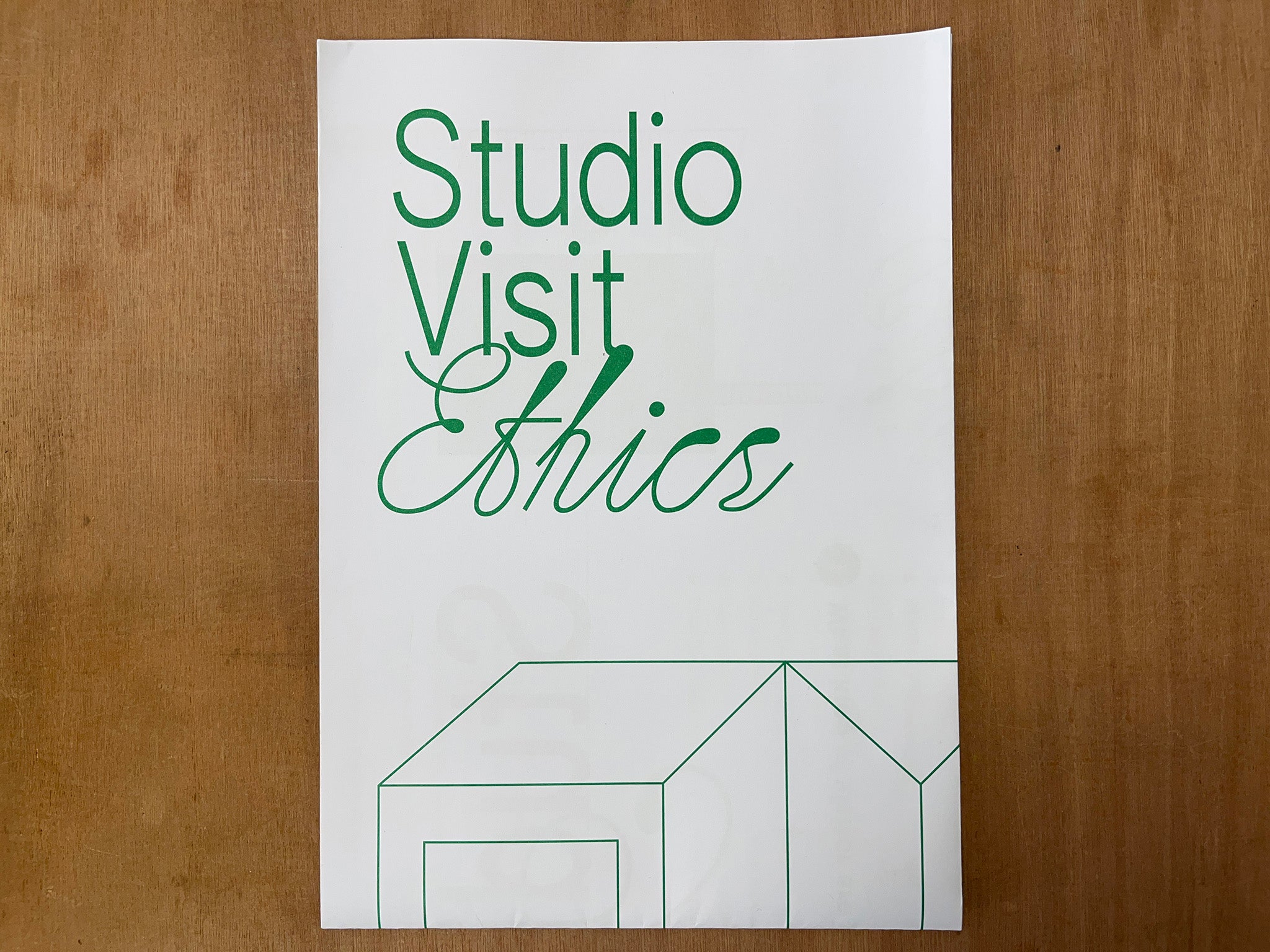 STUDIO VISIT ETHICS by Feminist Culture House