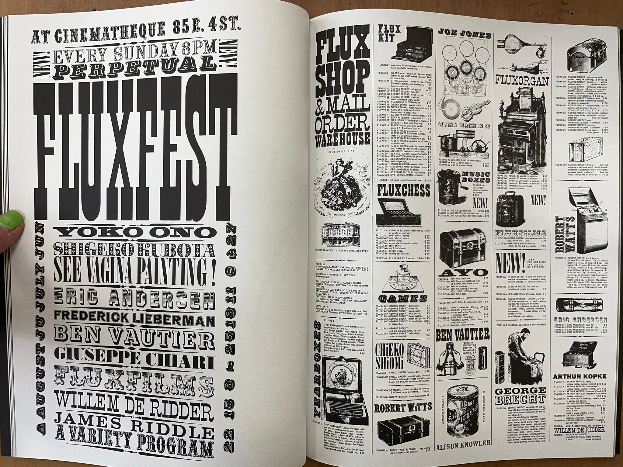 THE FLUXUS NEWSPAPER by Various Artists