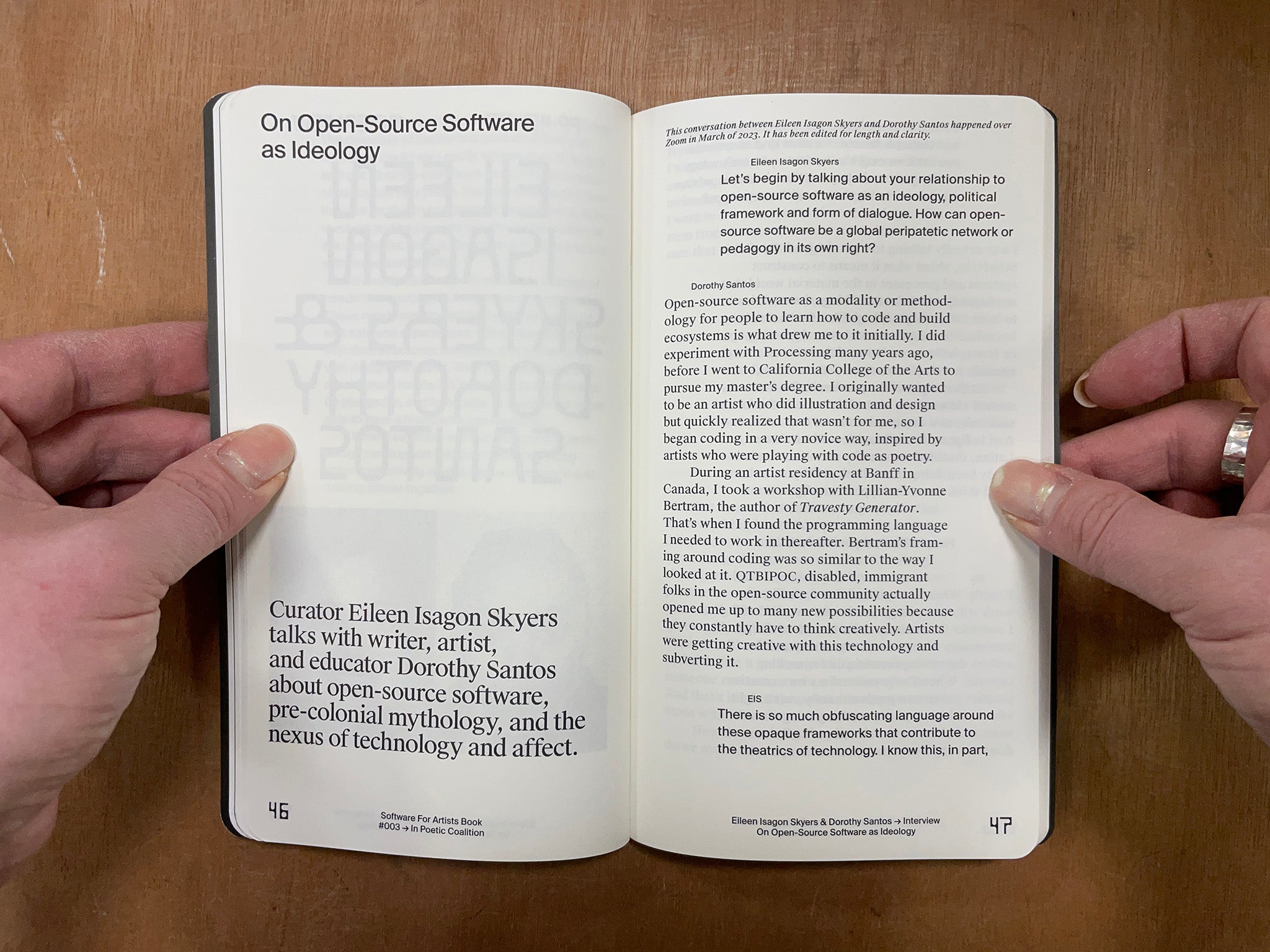 SOFTWARE FOR ARTISTS BOOK: IN POETIC COALITION Ed. by Zainab Aliyu