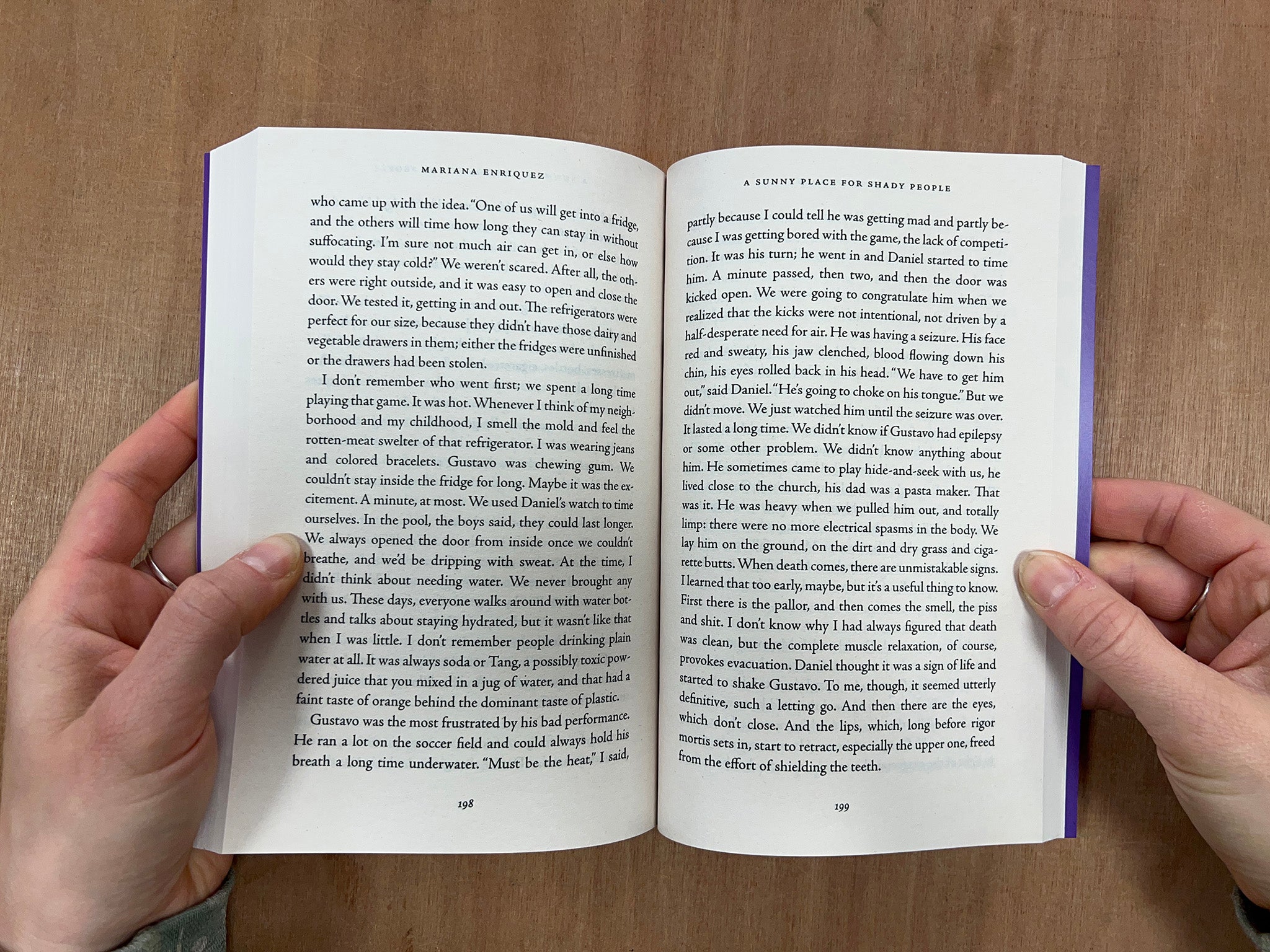 A SUNNY PLACE FOR SHADY PEOPLE by Mariana Enriquez