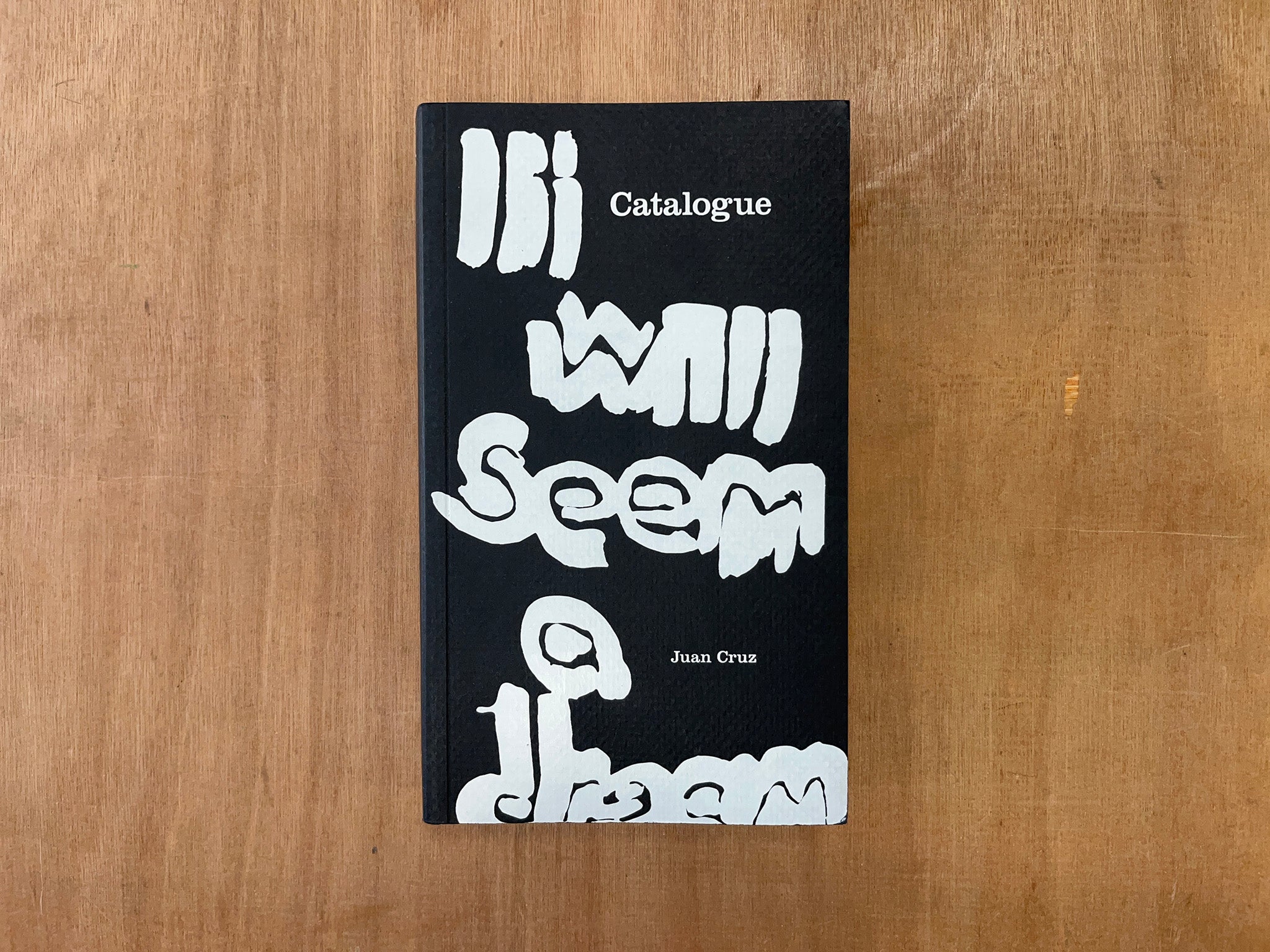 CATALOGUE: IT WILL SEEM A DREAM by Juan Cruz