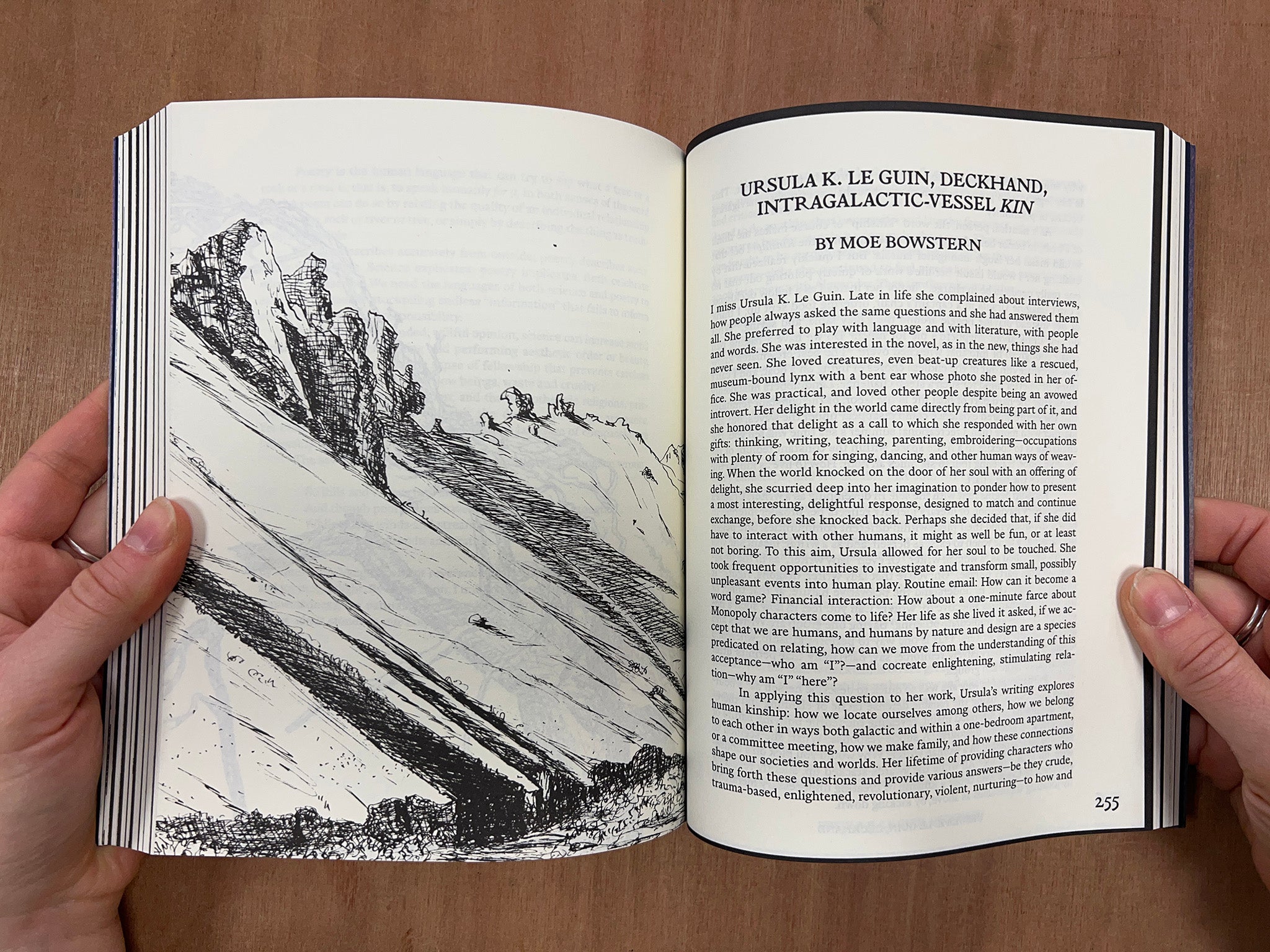 A LARGER REALITY by Ursula K. Le Guin