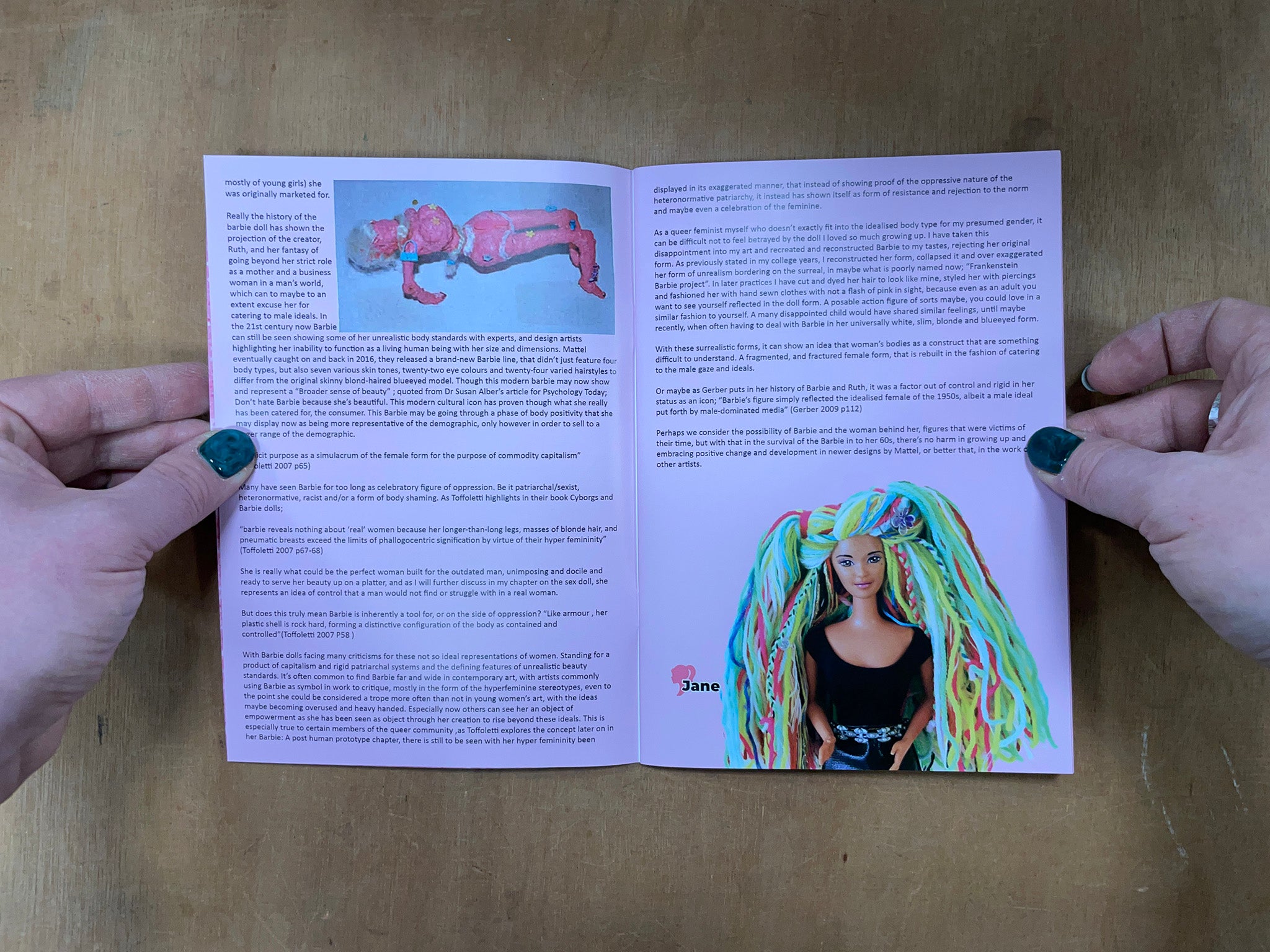 THIS BARBIE IS A ZINE!