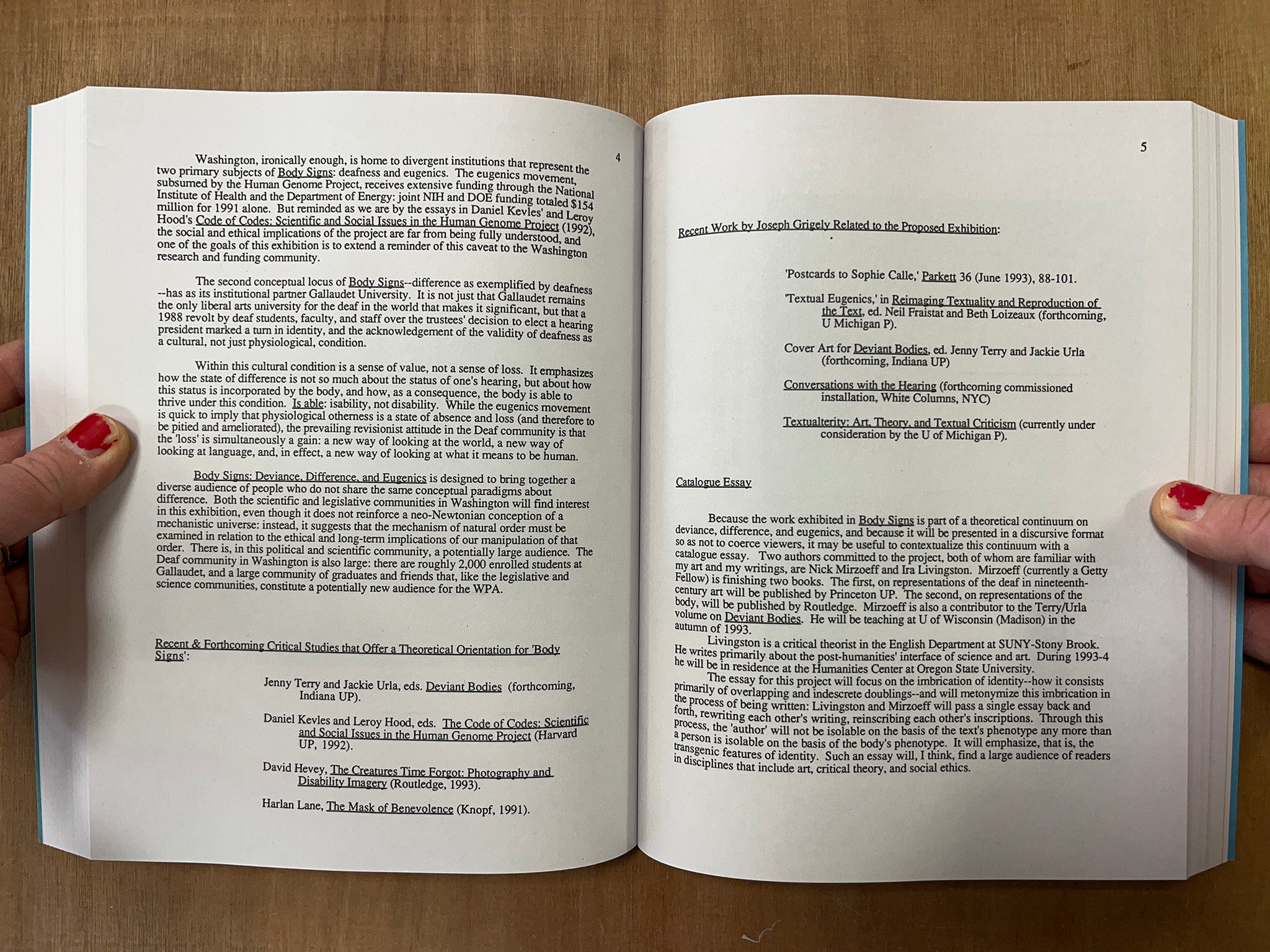 OTHERHOW: ESSAYS AND DOCUMENTS ON ART AND DISABILITY 1985-2024 by