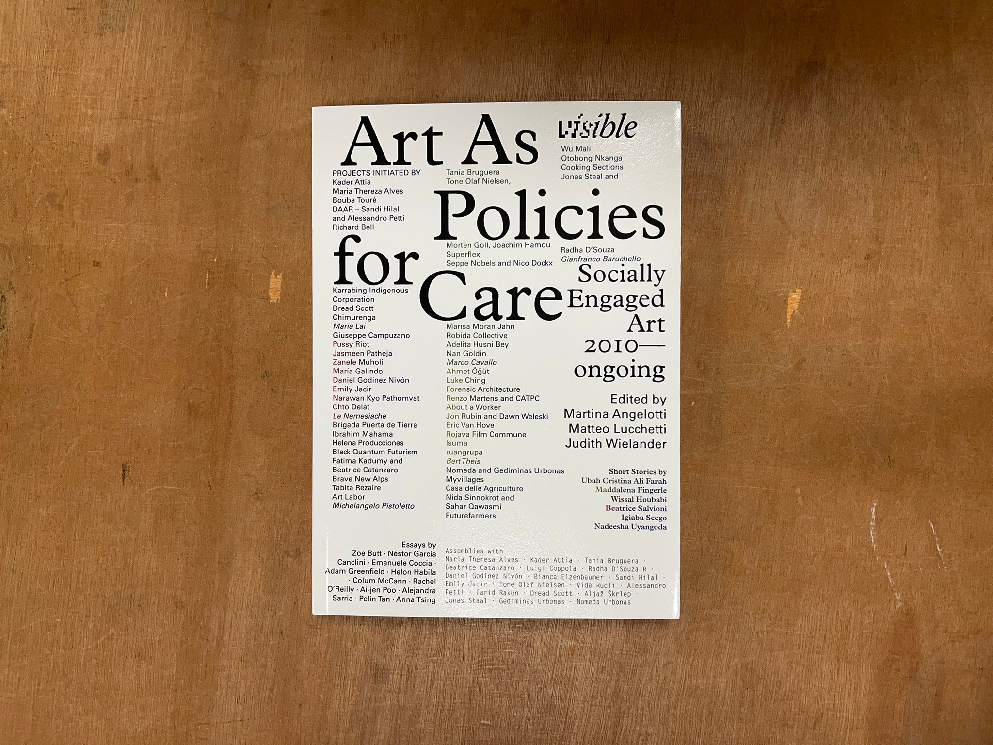 VISIBLE – ART AS POLICIES FOR CARE – SOCIALLY ENGAGED ART (2010-ONGOING)