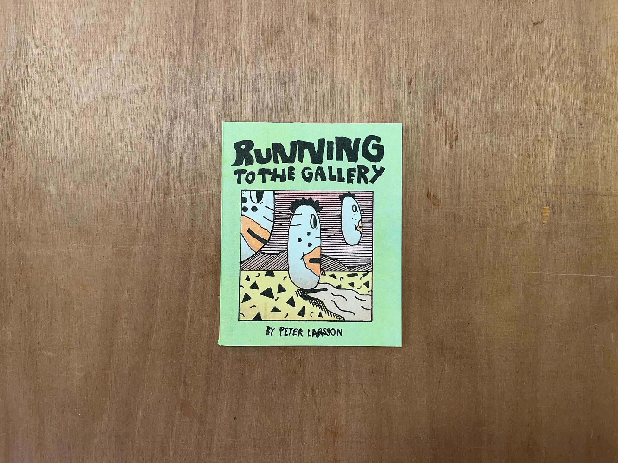RUNNING TO THE GALLERY by Peter Larsson