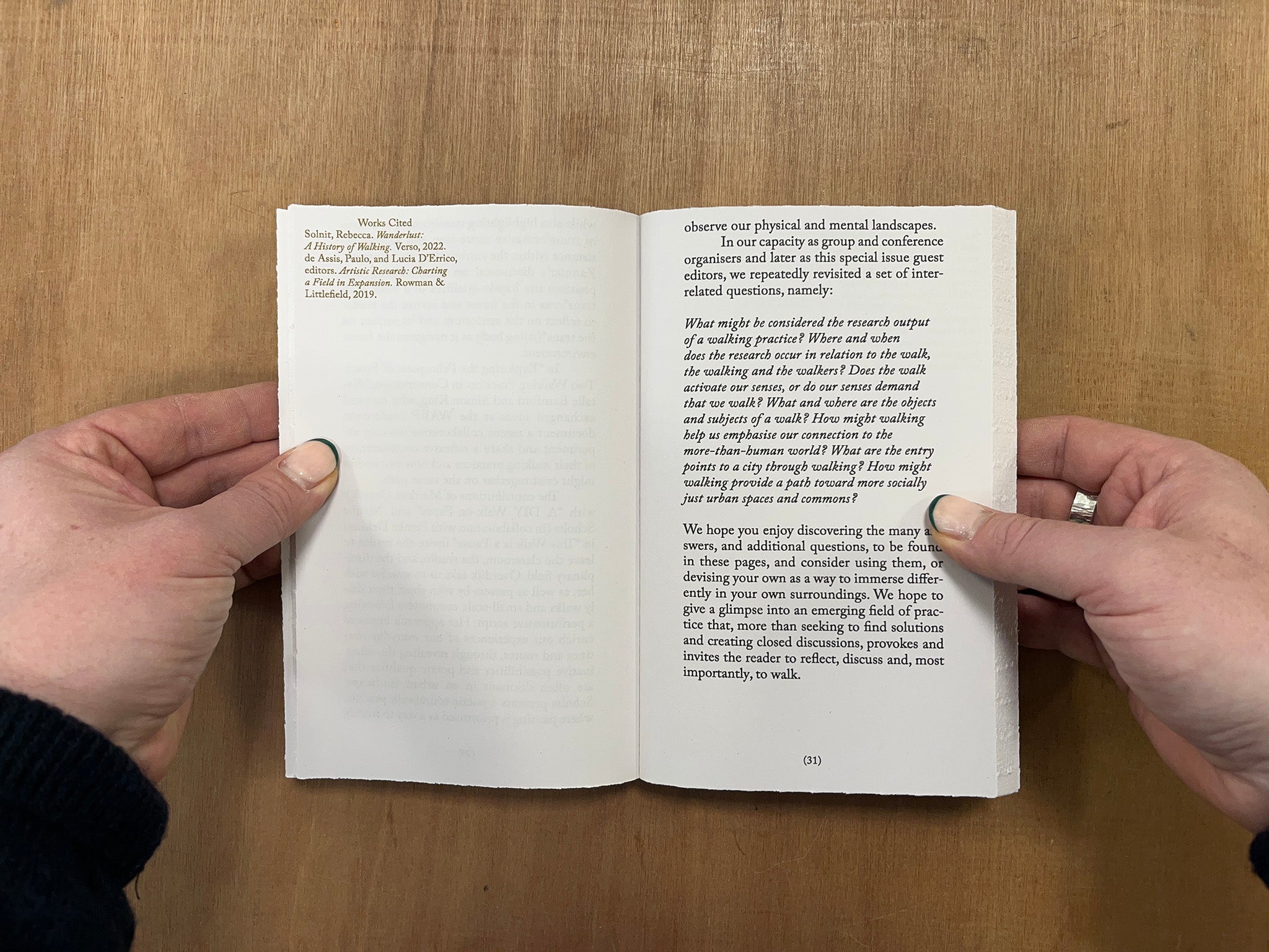 WALKING AS RESEARCH PRACTICE Edited by Soapbox Journal – Good