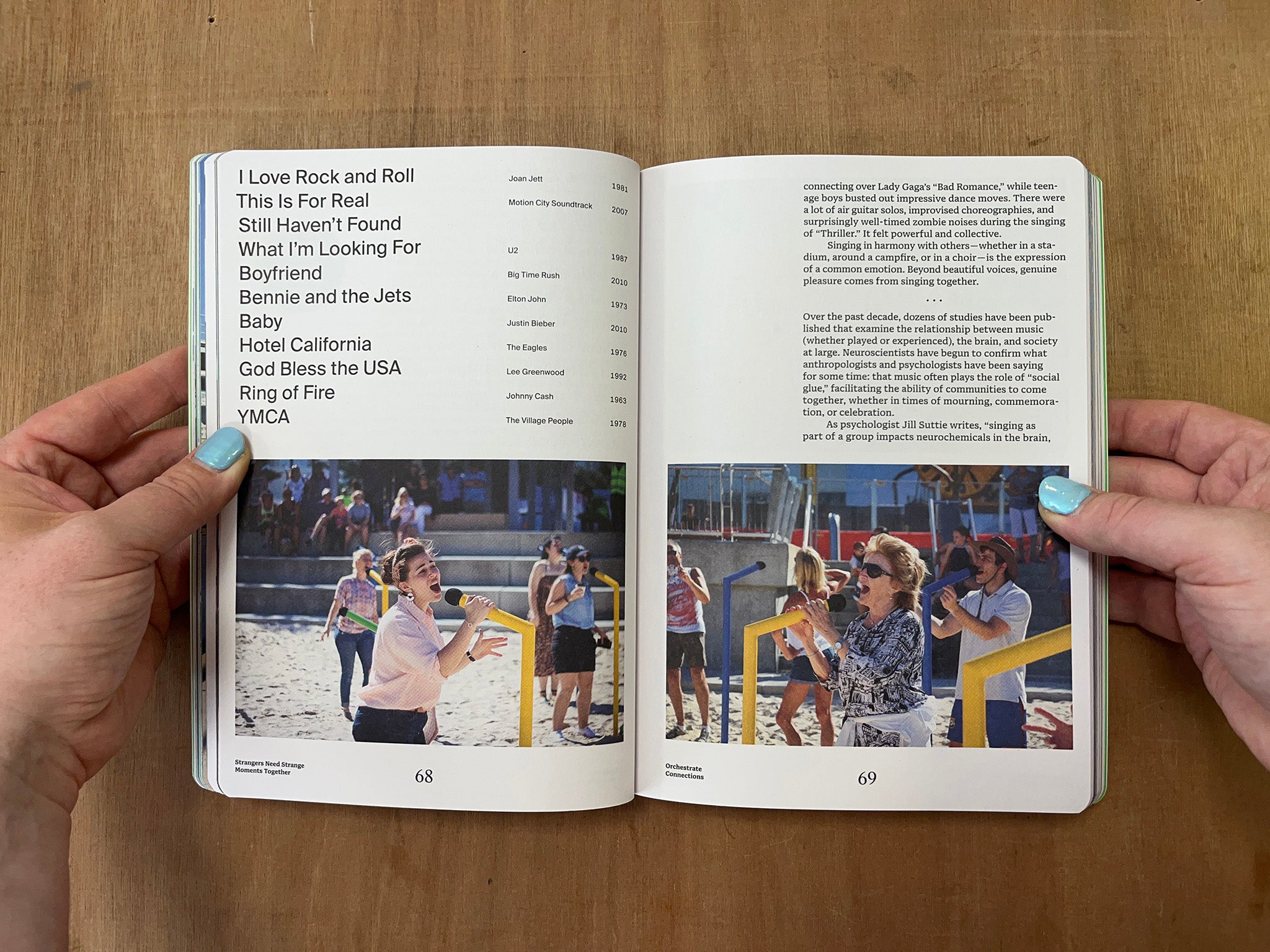 STRANGERS NEED STRANGE MOMENTS TOGETHER: DESIGNING INTERACTION FOR PUBLIC SPACES by Mouna Andraos & Melissa Mongiat