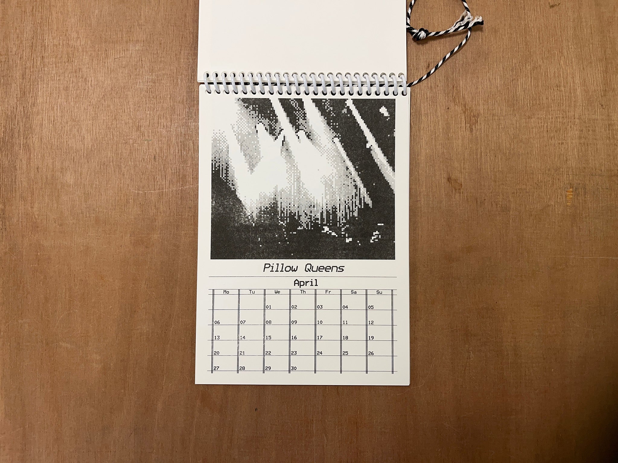 GAME BOY CAMERA CONCERT CALENDAR by Kestrel McKenzie
