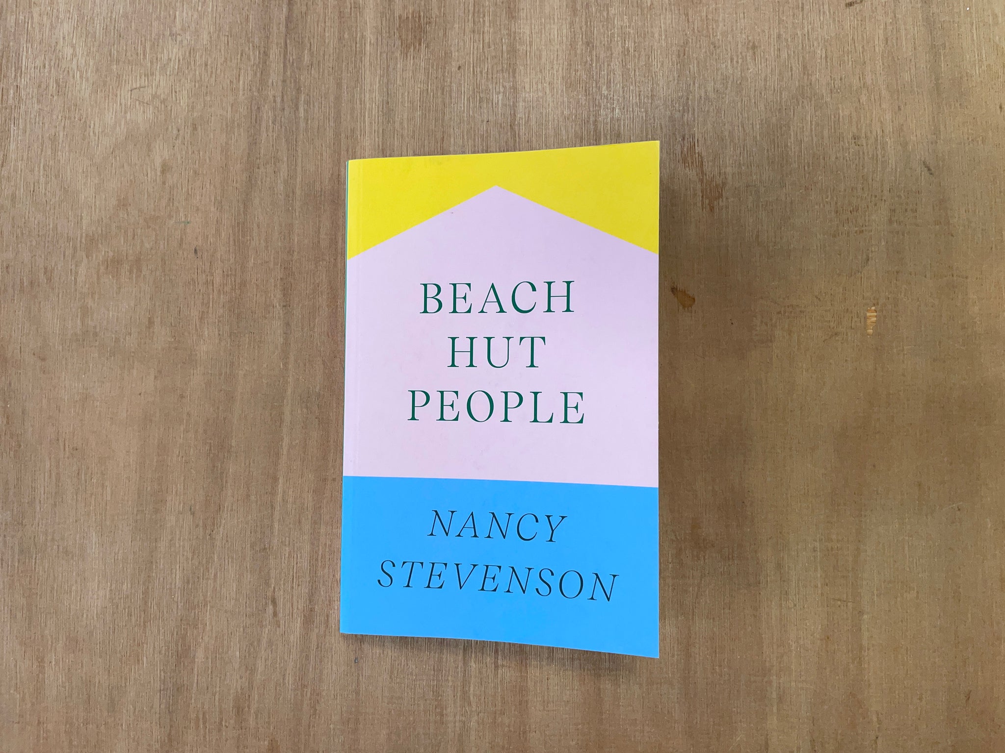 BEACH HUT PEOPLE by Nancy Stevenson