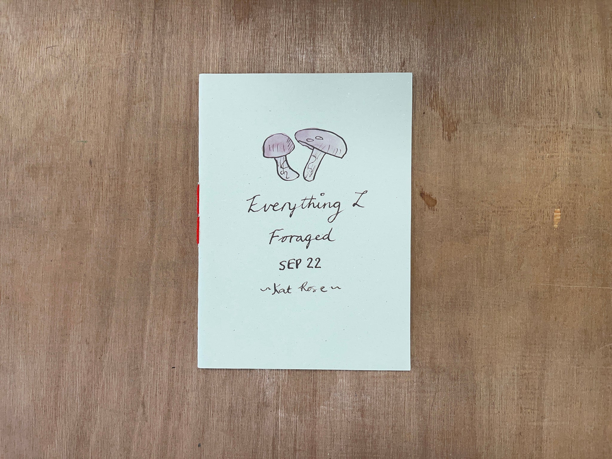 EVERYTHING I FORAGED BY Kat Rose