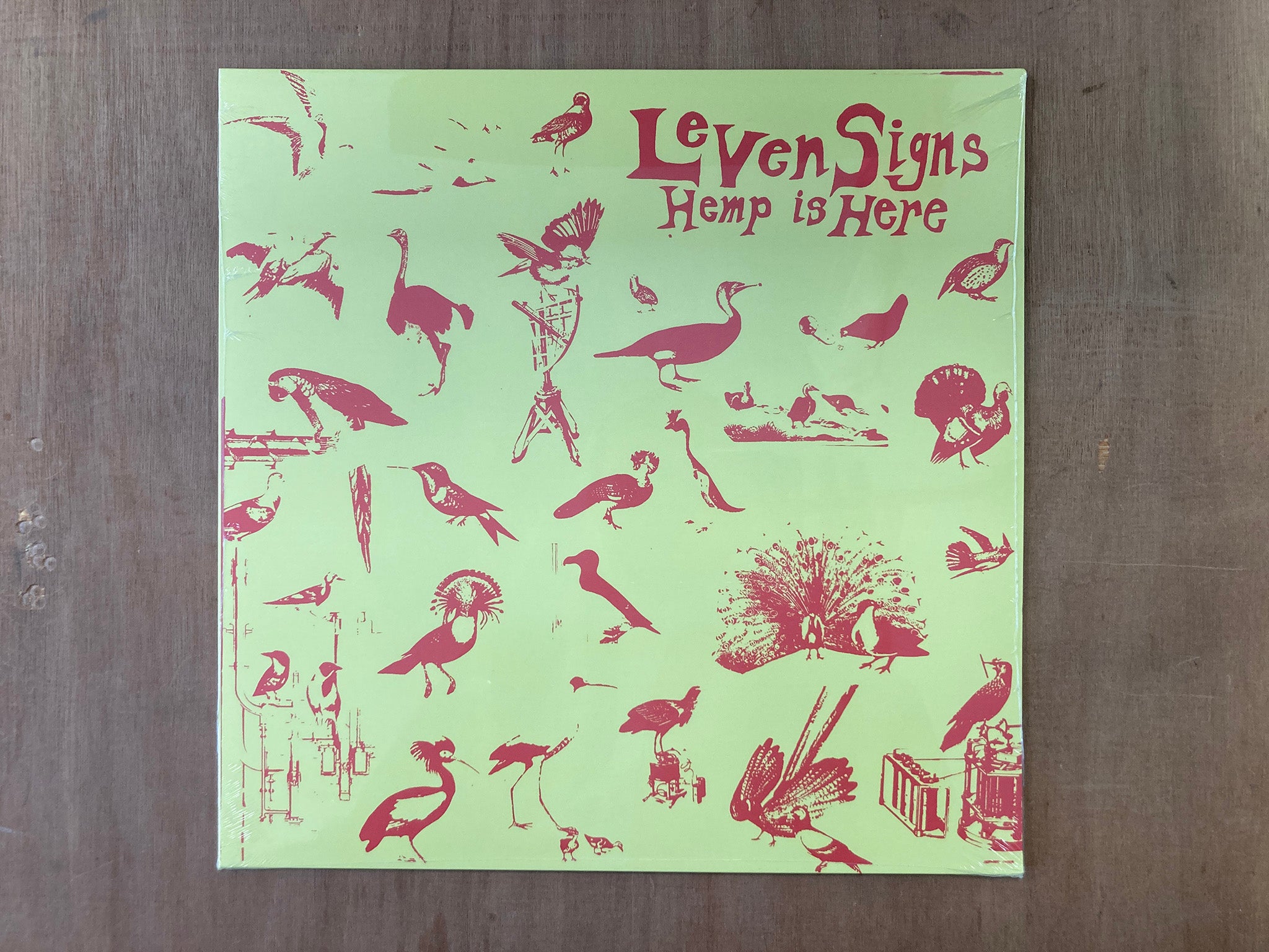 HEMP IS HERE LP by Leven Signs