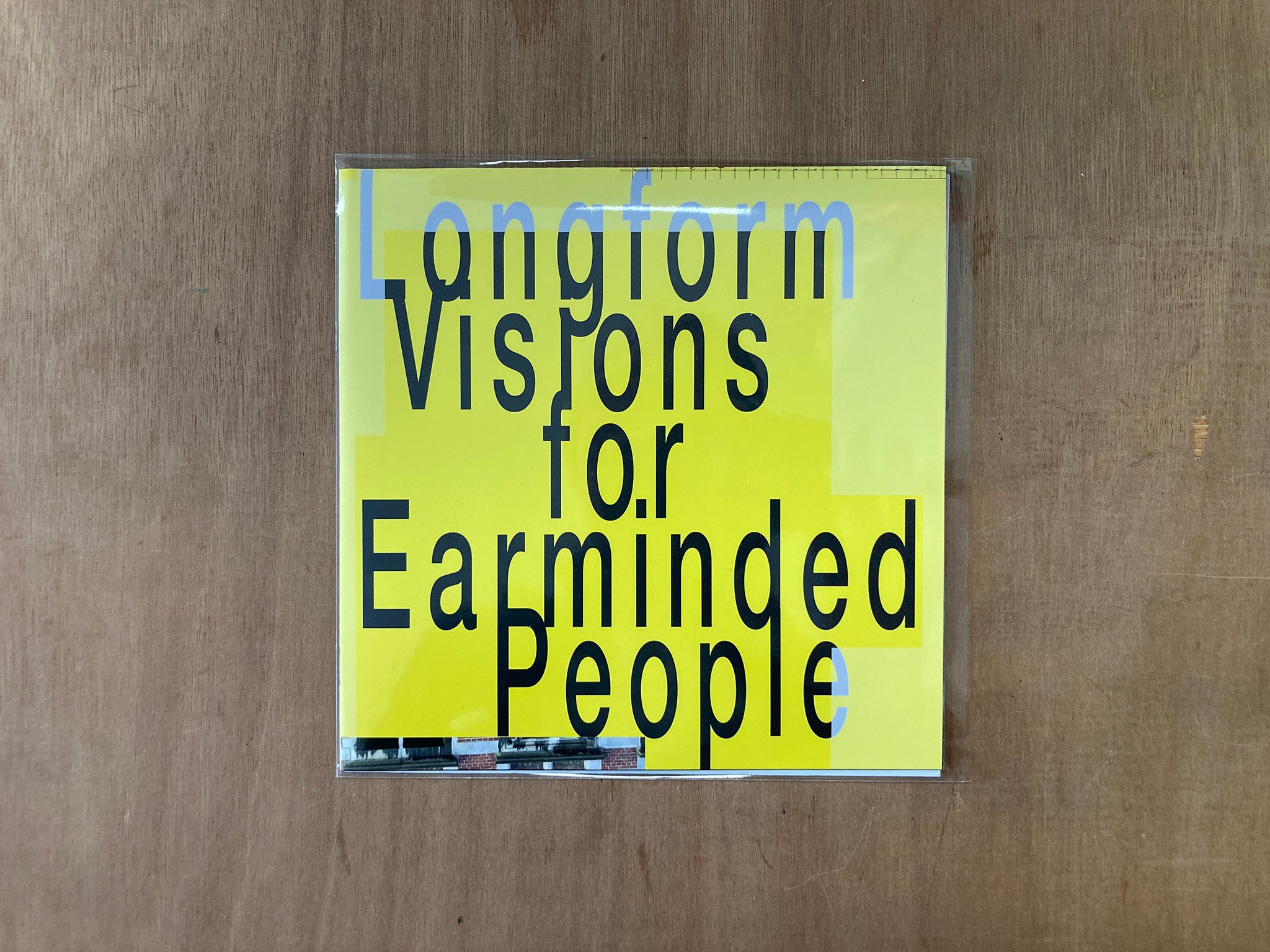 LONGFORM VISIONS FOR EARMINDED PEOPLE by Various Artists