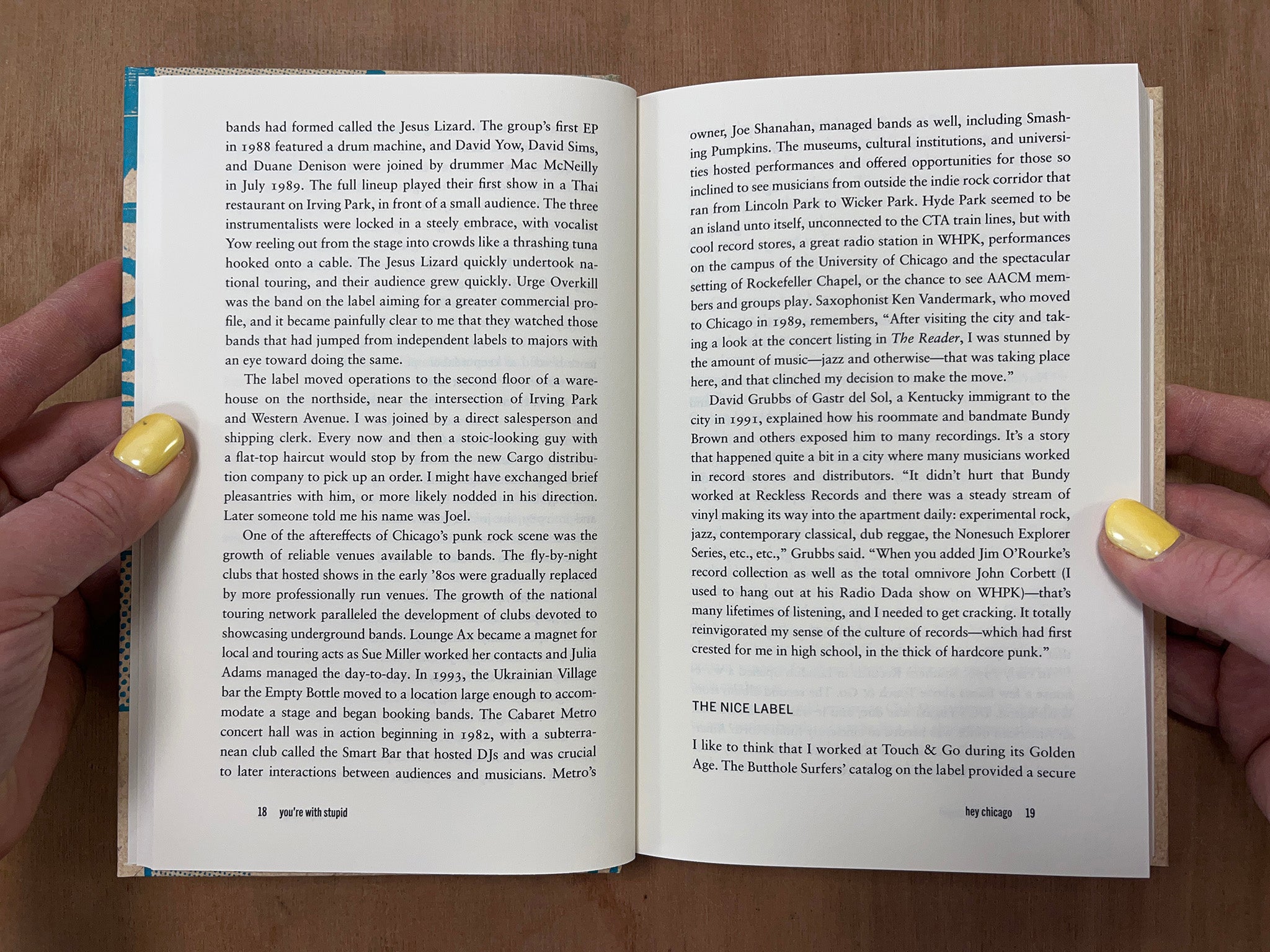 YOU'RE WITH STUPID: KRANKY, CHICAGO, AND THE REINVENTION OF INDIE MUSIC by Bruce Adams