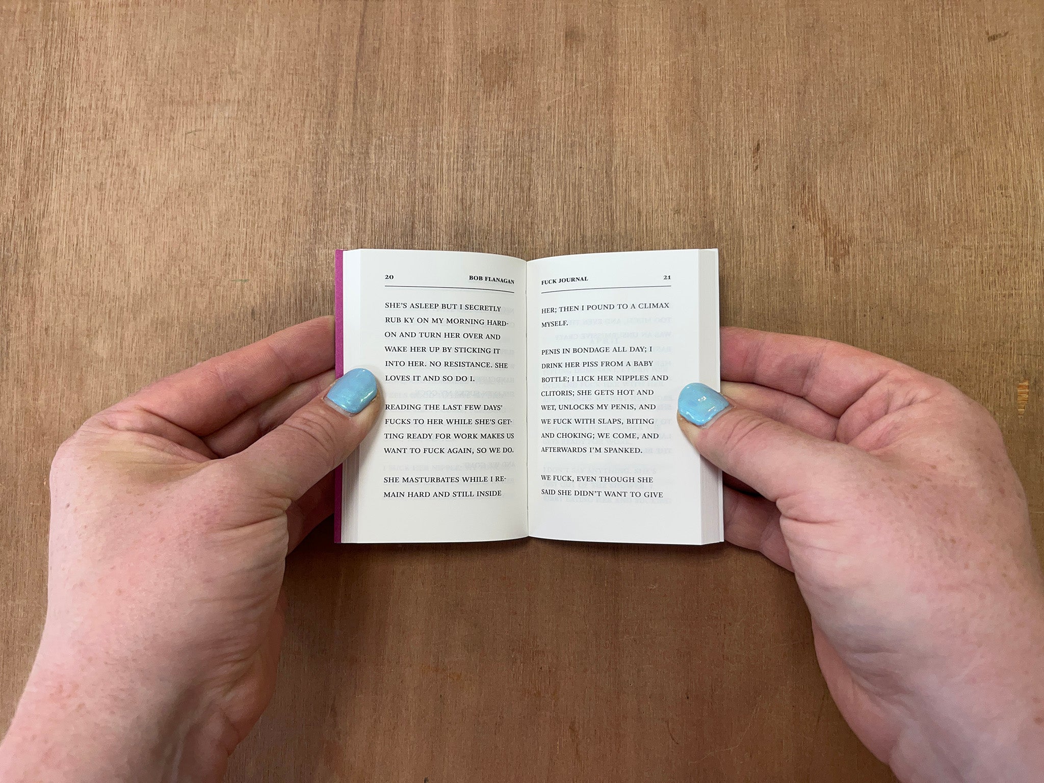 FUCK JOURNAL by Bob Flanagan