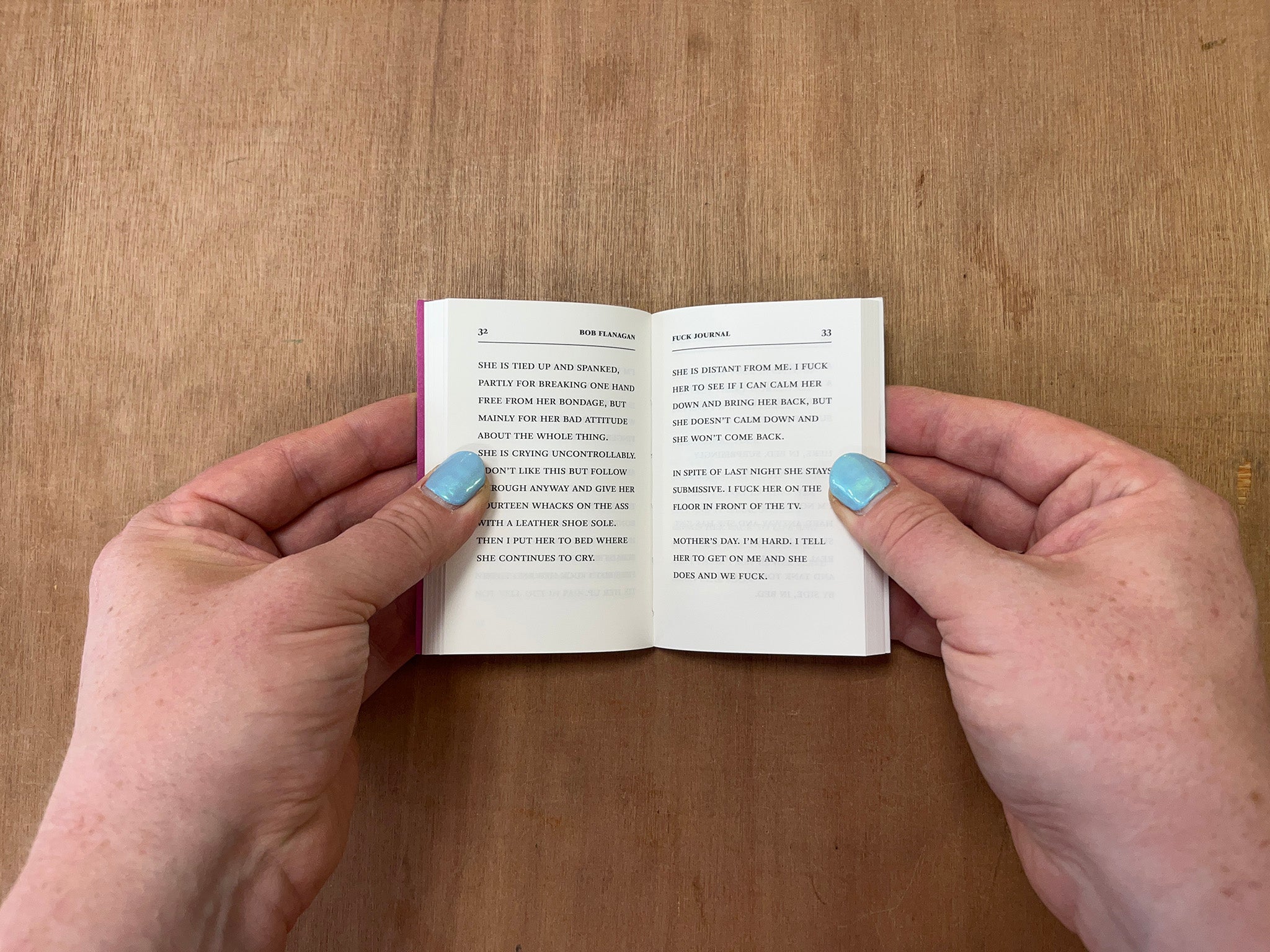 FUCK JOURNAL by Bob Flanagan