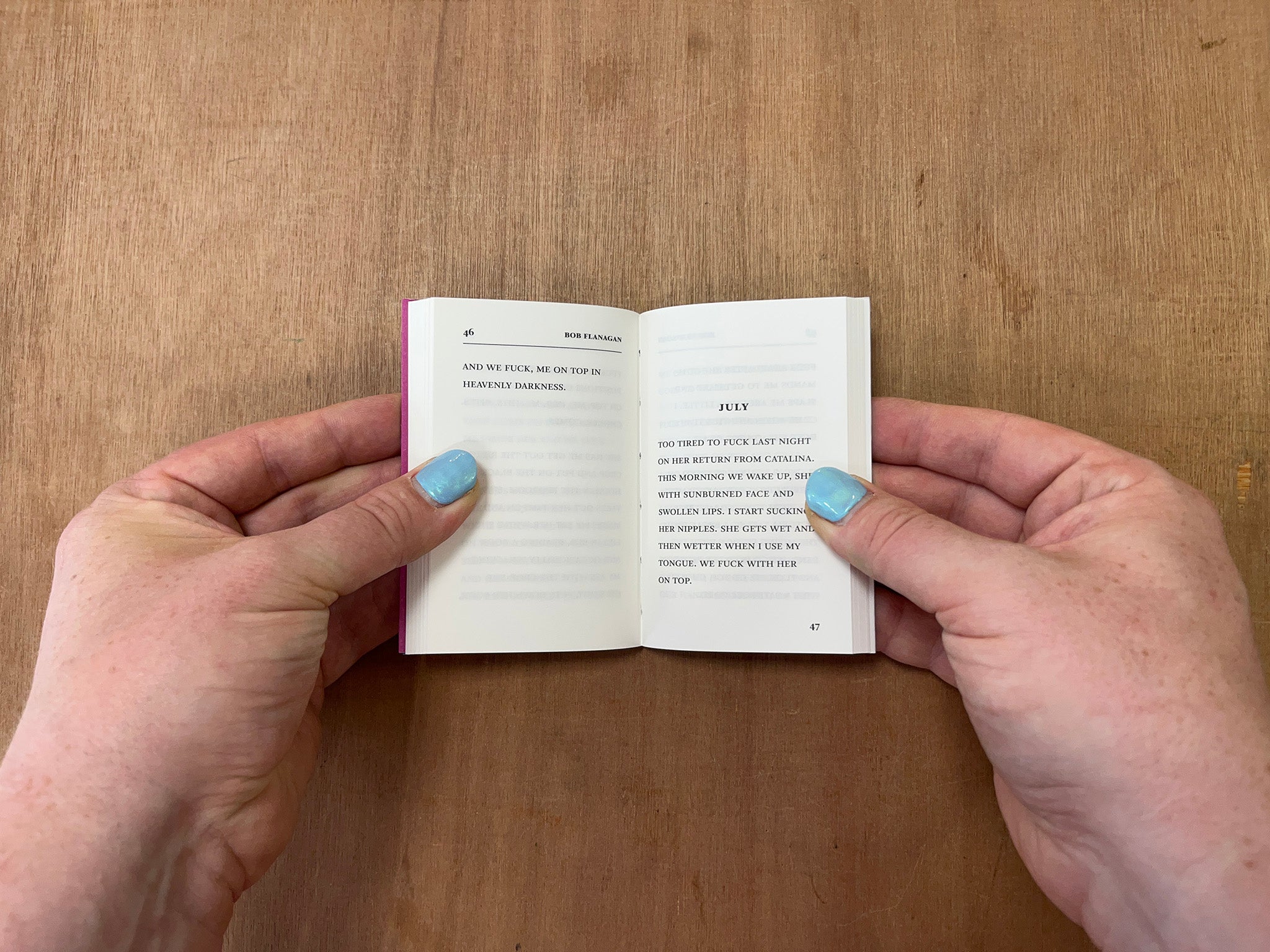 FUCK JOURNAL by Bob Flanagan