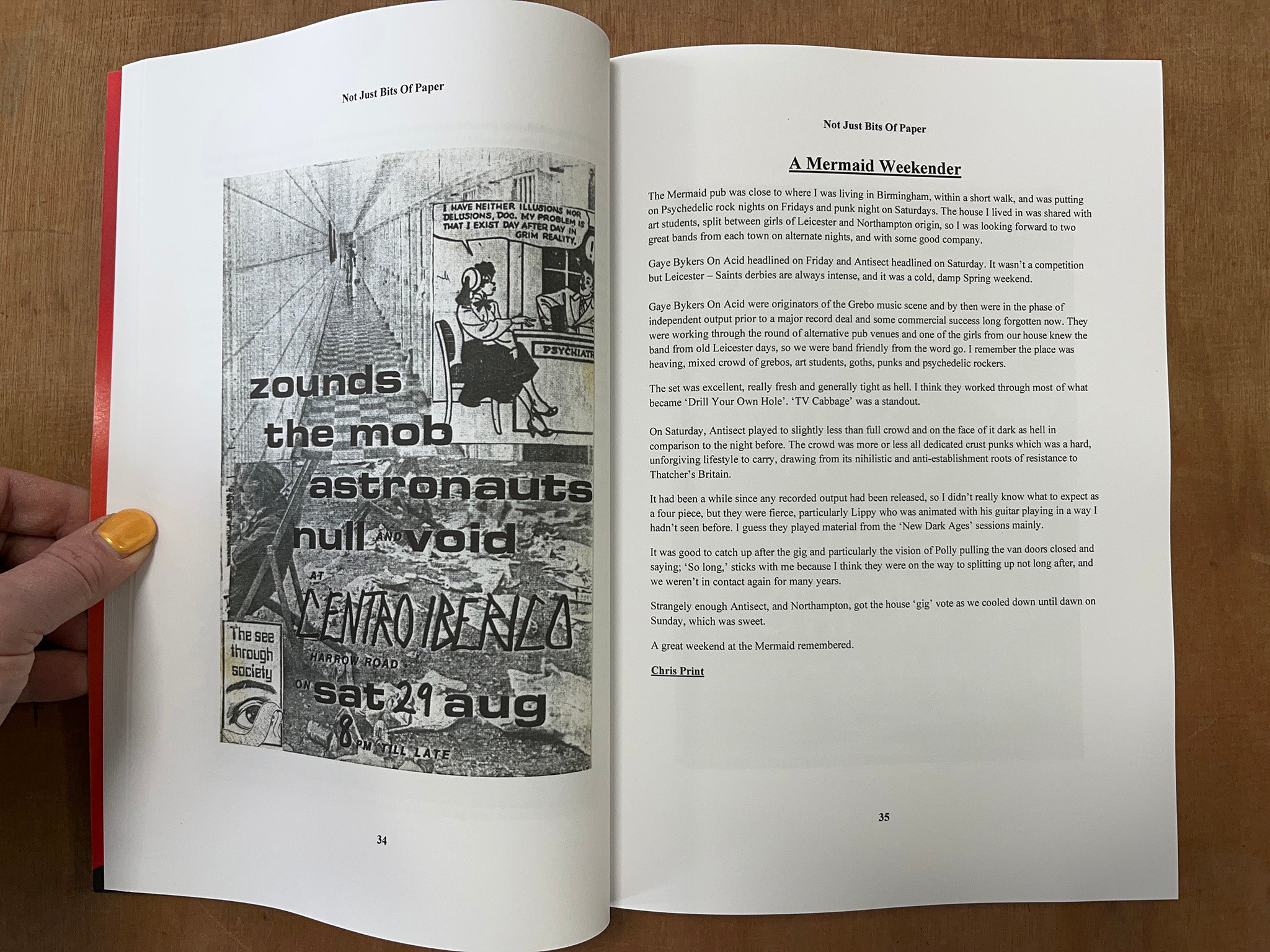 NOT JUST BITS OF PAPER by Mickey Penguin & Greg Bull (Eds.)