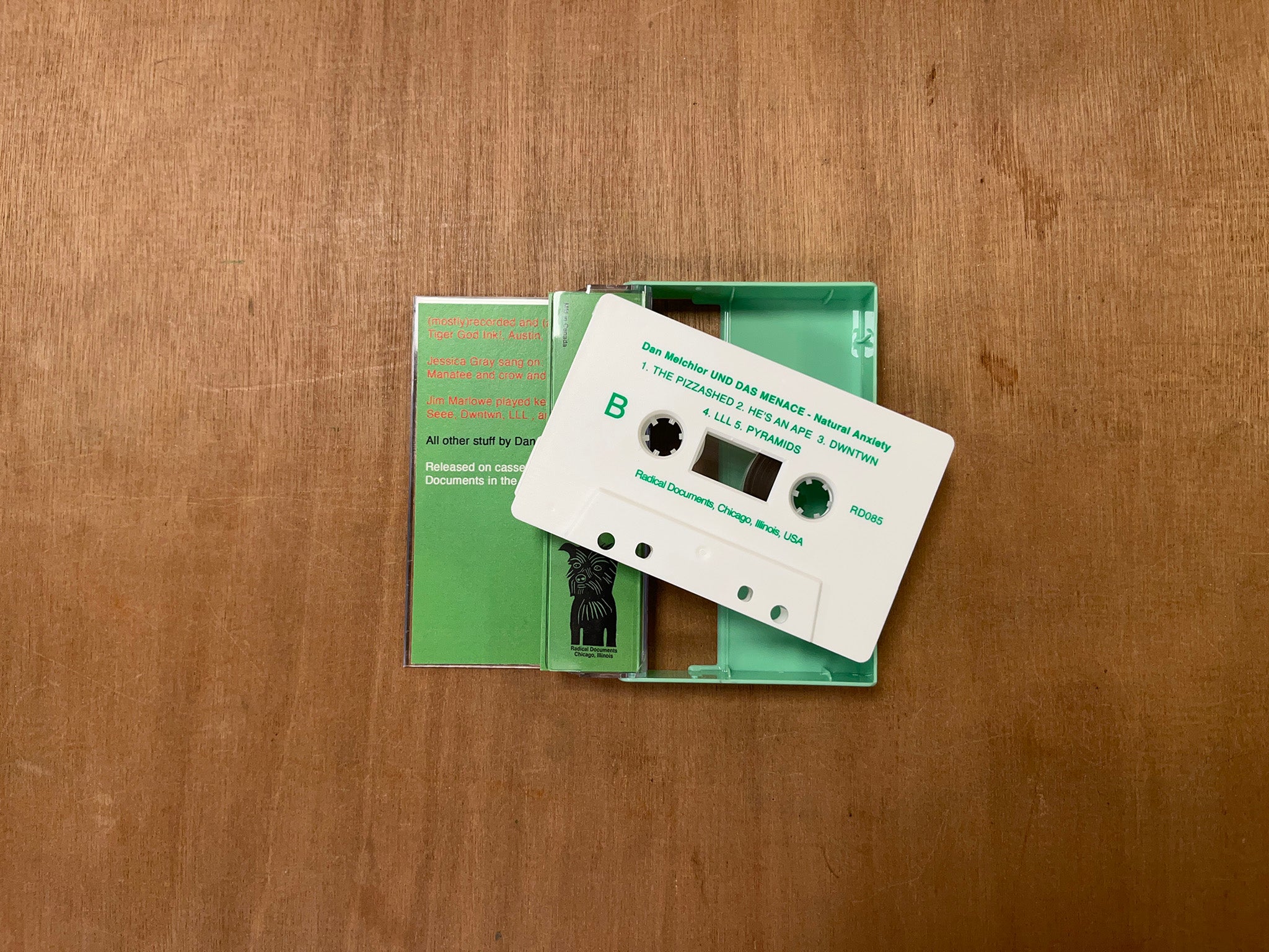NATURAL ANXIETY by Dan Melchior Und Das Menace