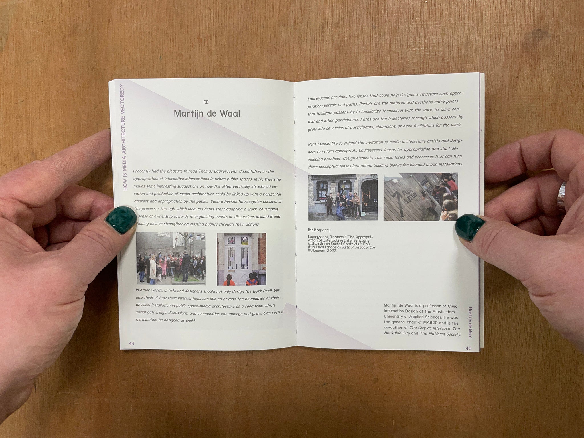 PROVOCATIONS ON MEDIA ARCHITECTURE Ed. by Ian Callender & Annie Dell'A ...