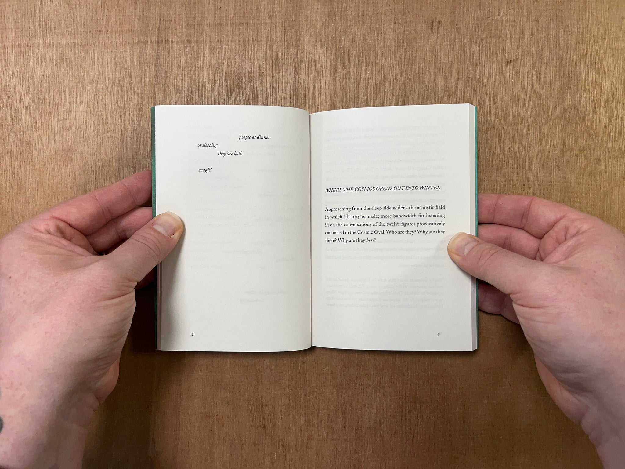 THE COSMIC OVAL by Ella Finer