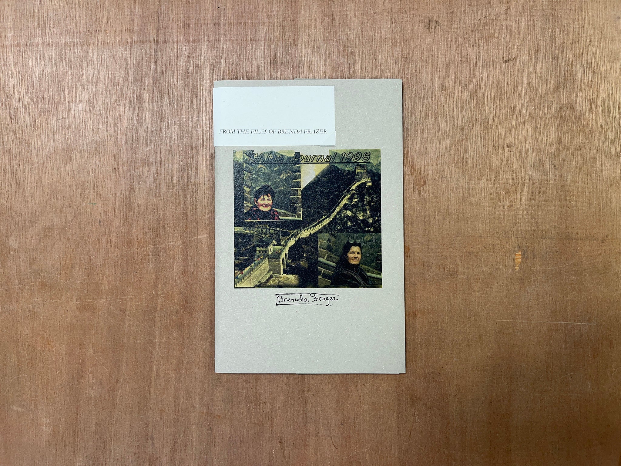 CHINA JOURNAL, 1998 (PHYSICAL BOOK) by Brenda Frazer