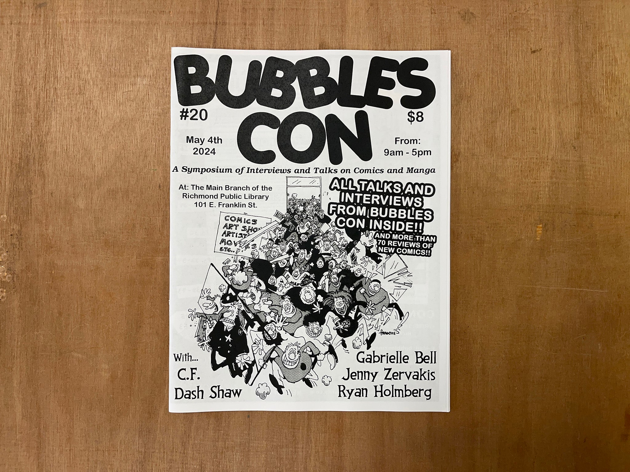 BUBBLES #20: THE BUBBLES CON ISSUE