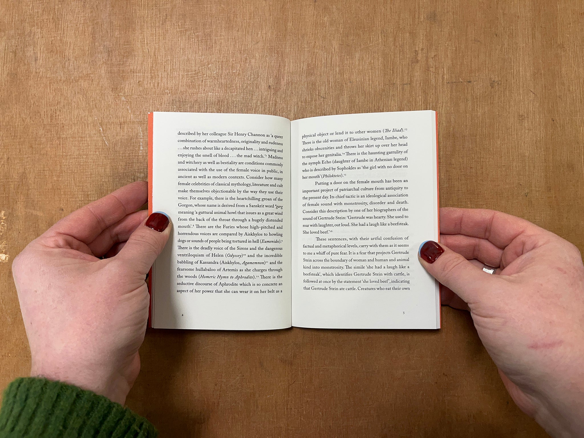 THE GENDER OF SOUND by Anne Carson