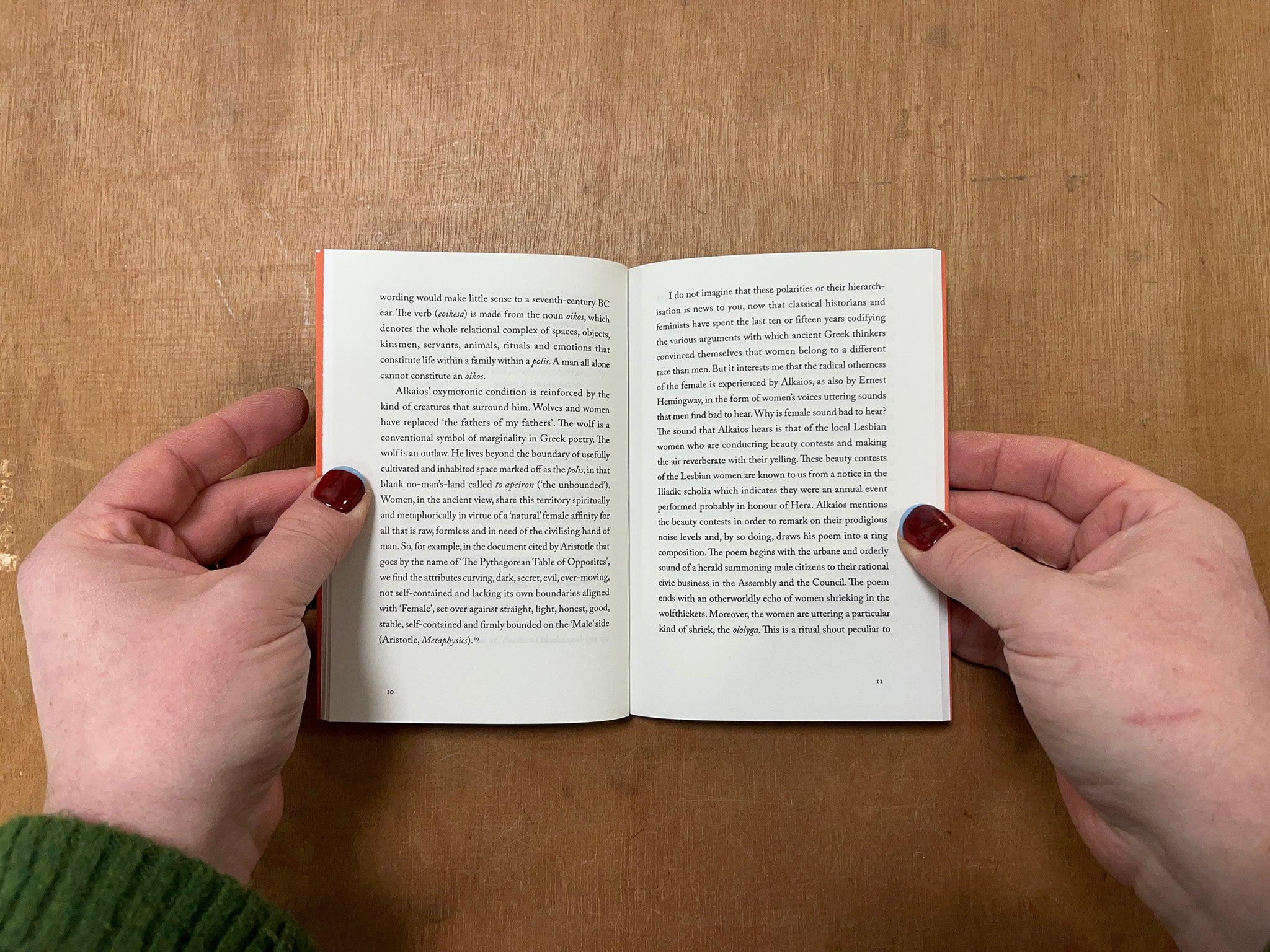 THE GENDER OF SOUND by Anne Carson