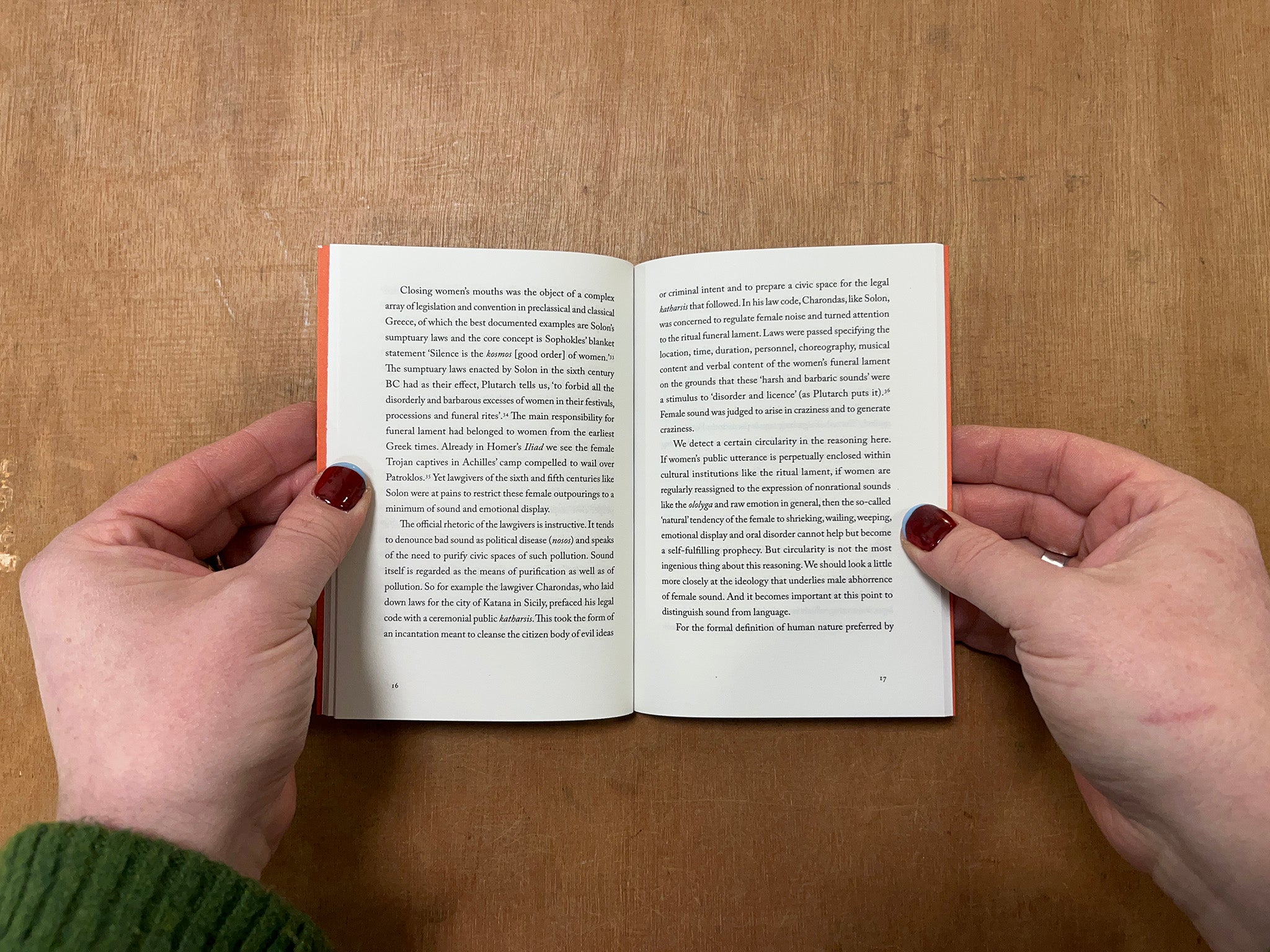 THE GENDER OF SOUND by Anne Carson