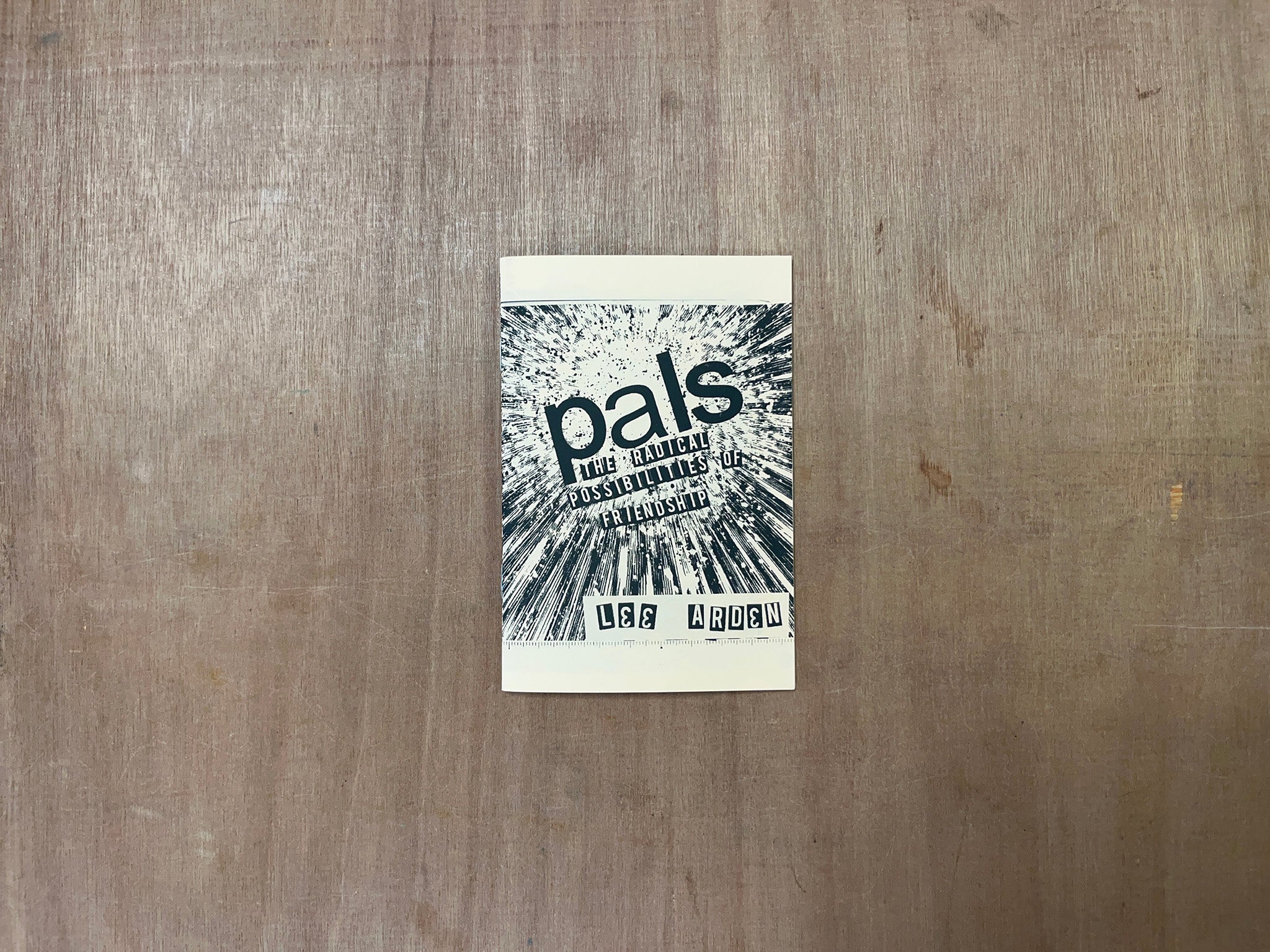 PALS: THE RADICAL POSSIBILITIES OF FRIENDSHIP by Lee Arden