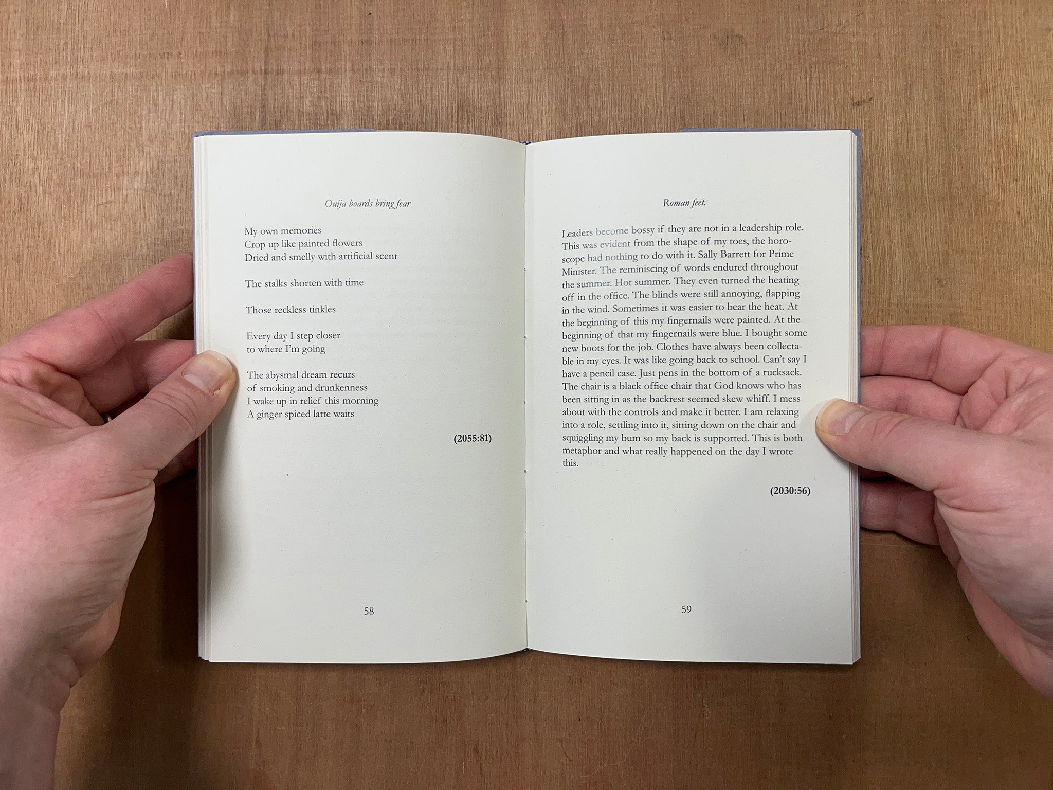 ON THE ADVICE OF DONNA OR A DREAM by Sally Barrett