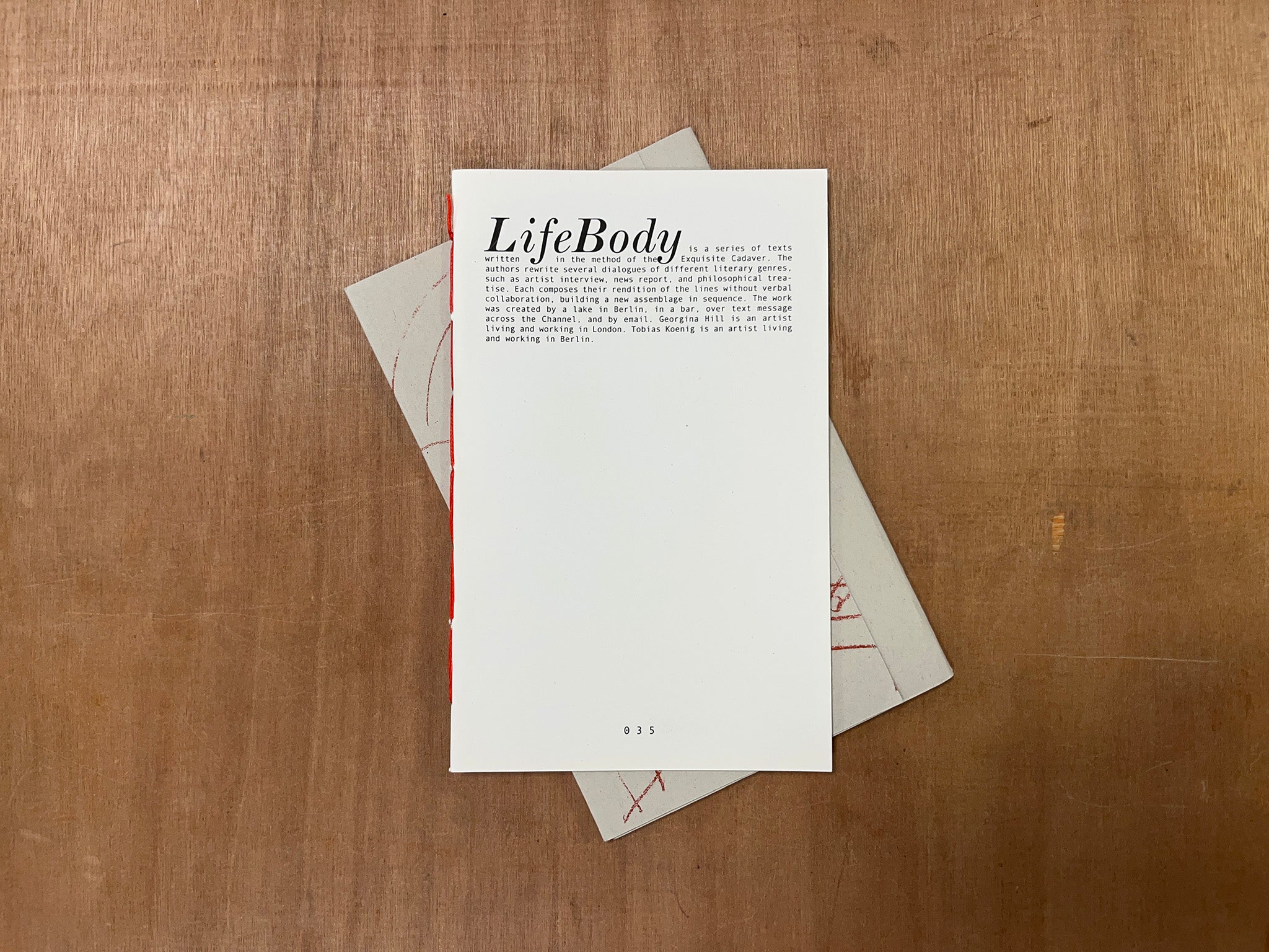 LIFEBODY by Georgina Hill & Tobias Koenig