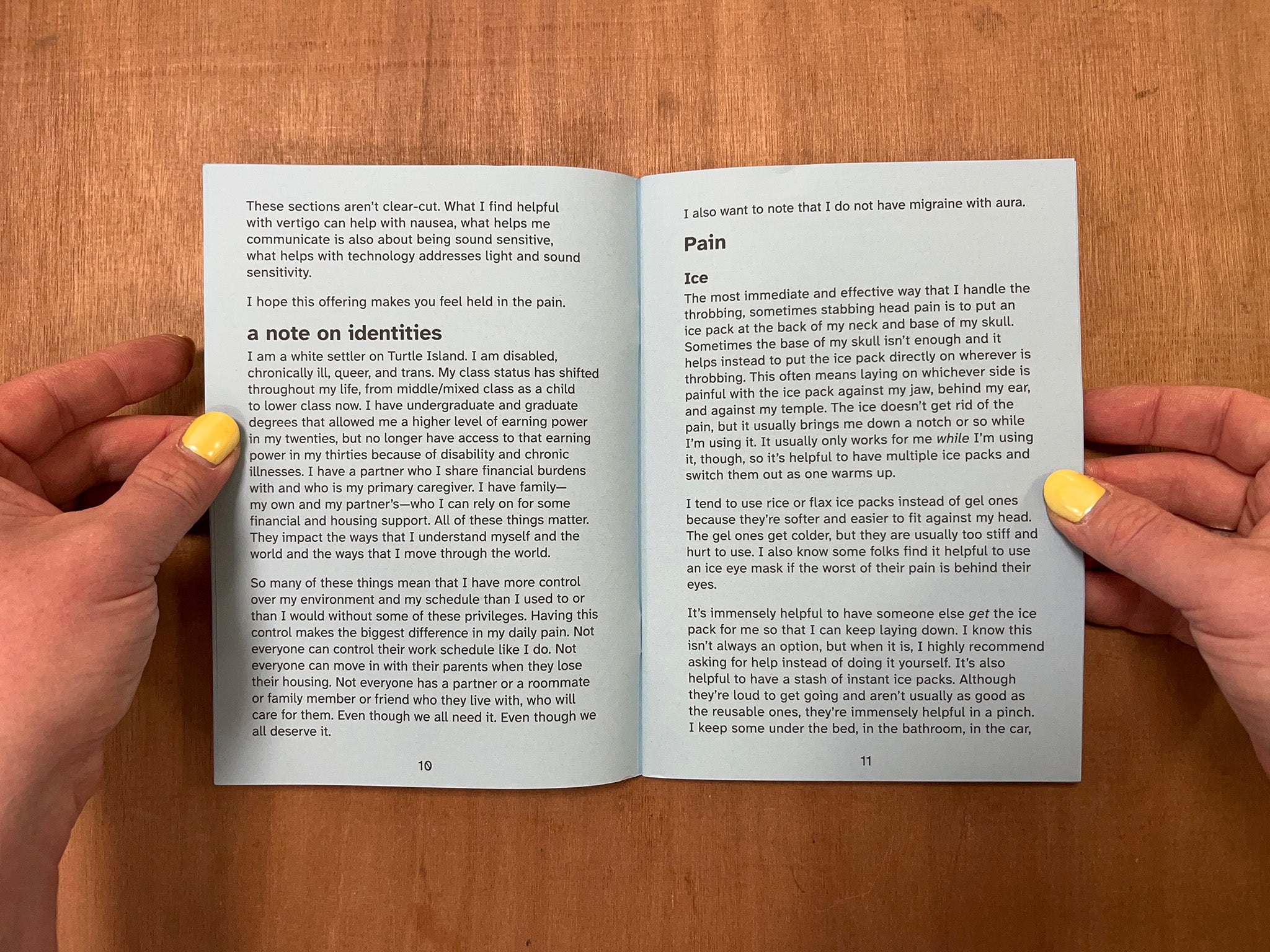 IN THE GRAINE: MIGRAINE, ABLEISM, CARE by reed floarea
