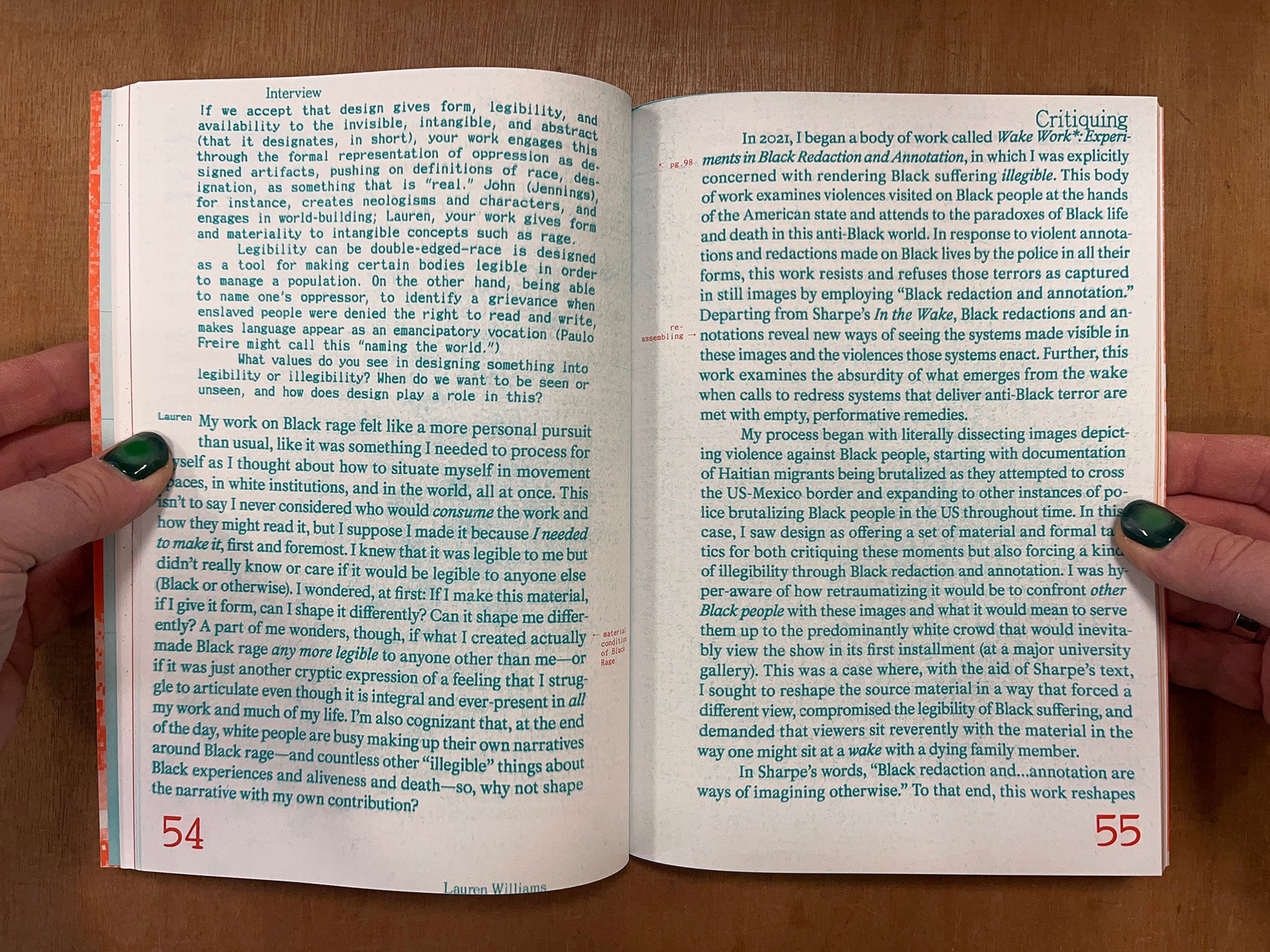 THROUGH WITNESSING: THREADING THE CRITIQUING, MAKING, TEACHING OF DESIGN by Nida Abdullah, Chris Lee & Xinyi Li (Eds.)