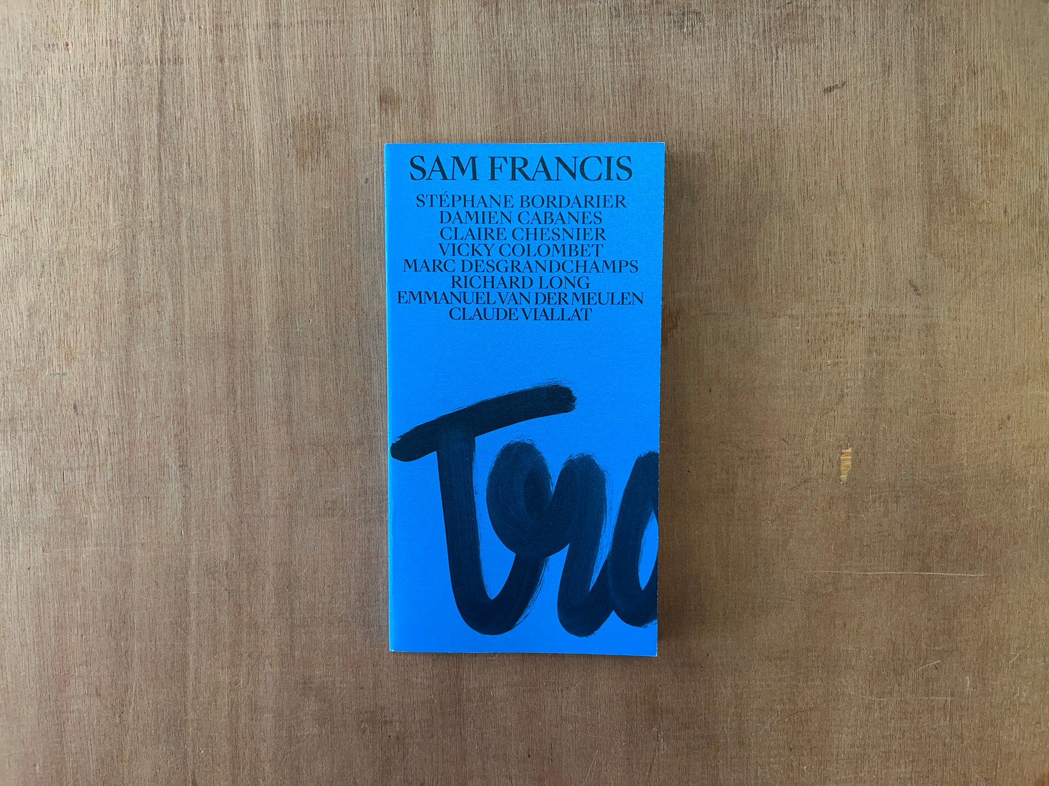 TRANSATLANTIQUE - SAM FRANCIS Edited by Pierre Wat