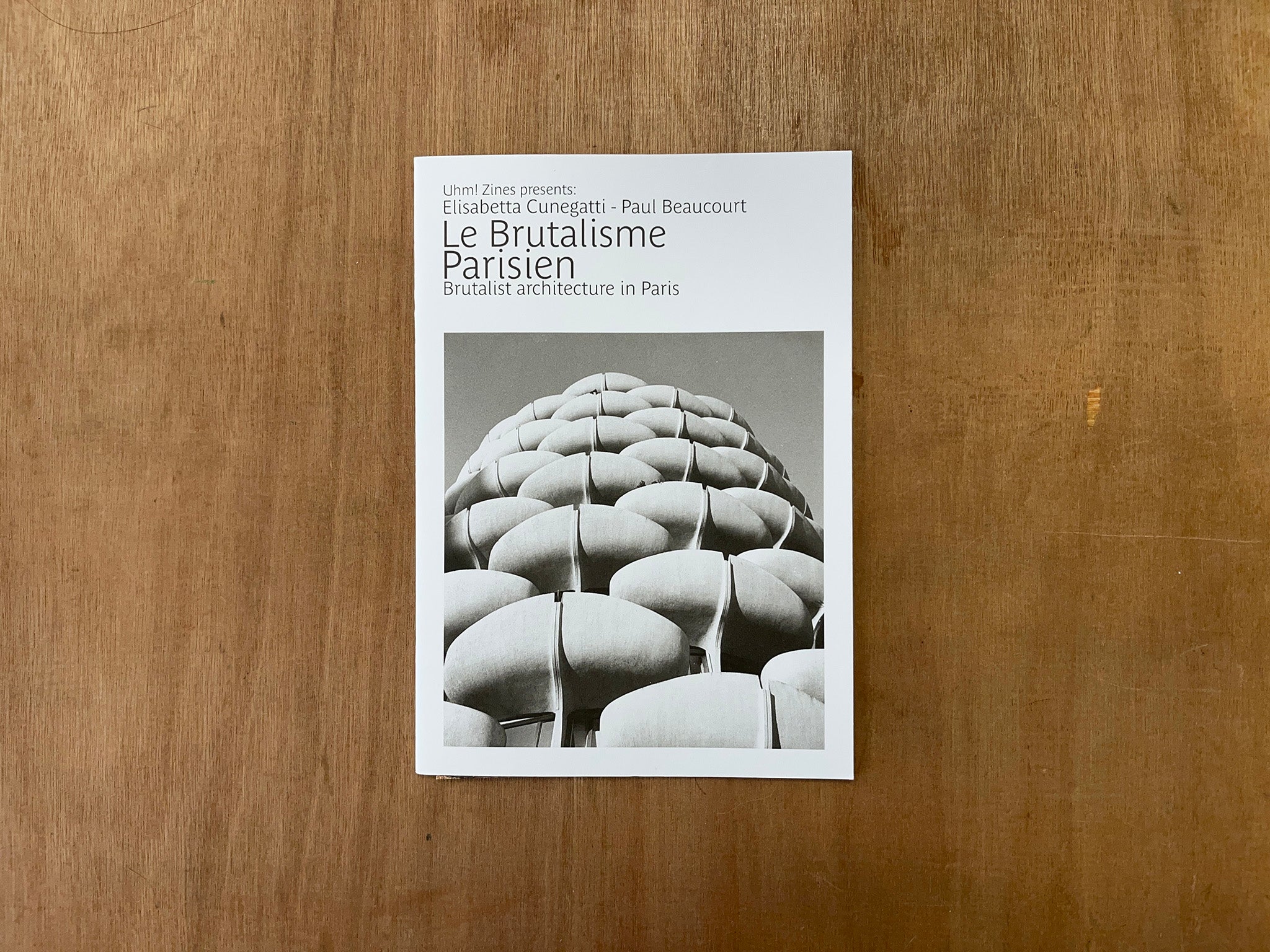 PARIS BRUTALISM by Elisabetta Cunegatti & Paul Beaucourt