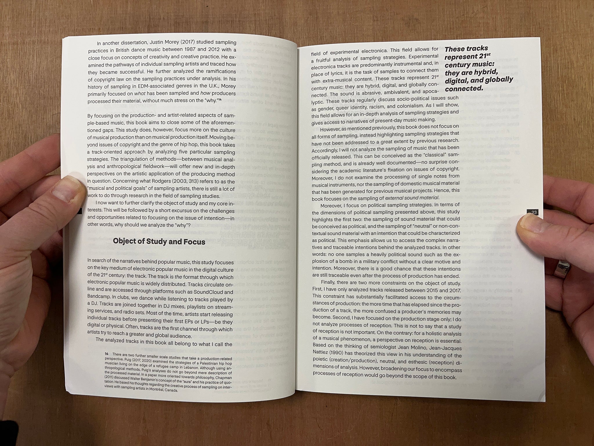 THIS TRACK CONTAINS POLITICS: THE CULTURE OF SAMPLING IN EXPERIMENTAL ELECTRONICA