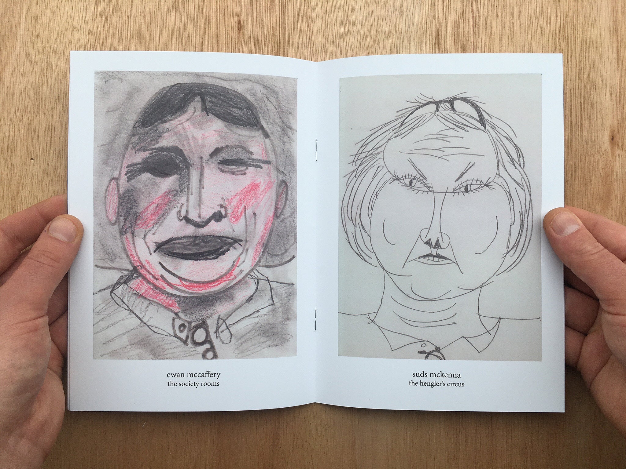 DISGUSTING MAN: PORTRAITS OF MR WETHERSPOONS by Wetherspoons Drawing Club